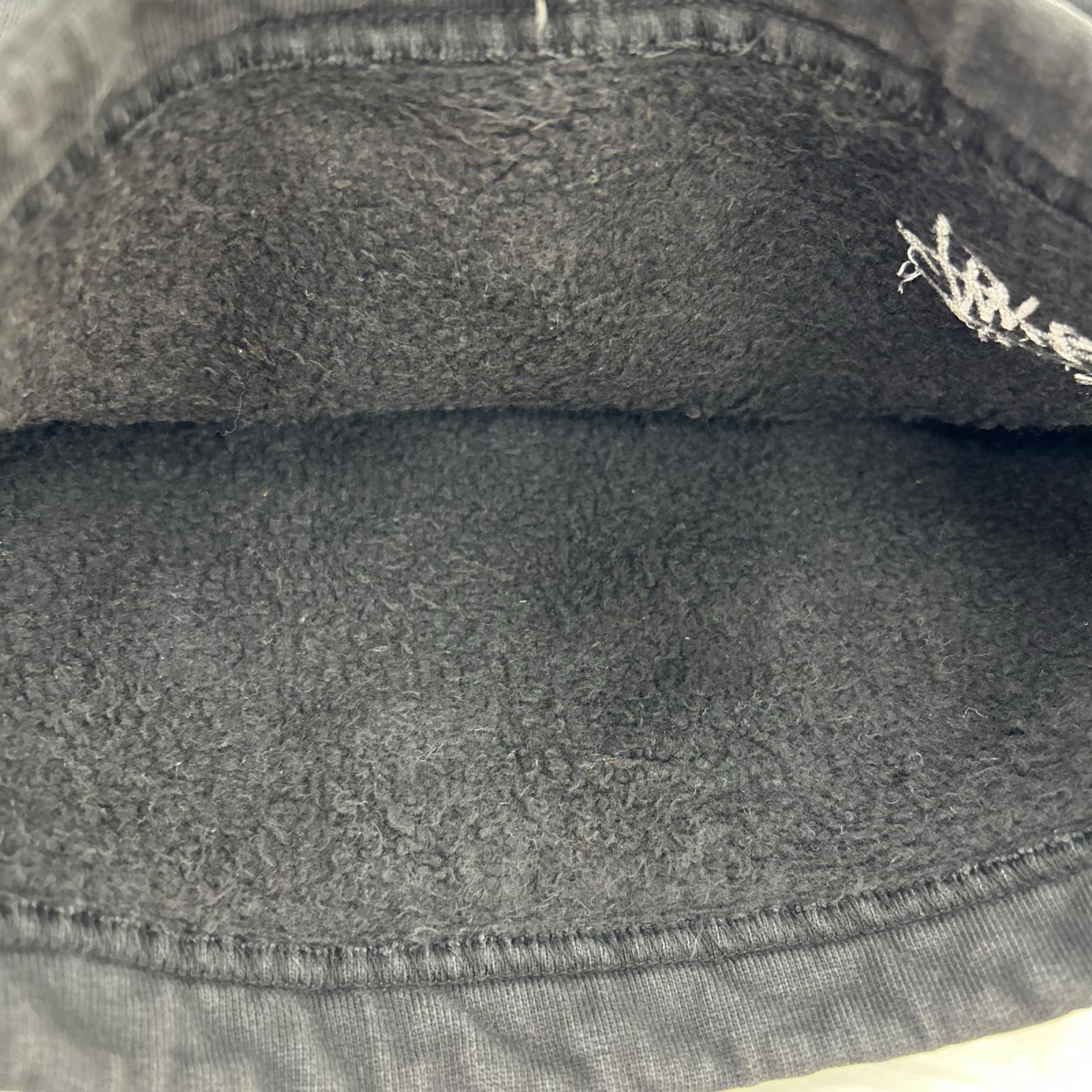 ショートパンツ STUSSY OVERDYED STOCK LOGO SWEAT SHORT (M) M ブラック