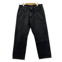 デニムパンツ Wrangler ﾌﾞﾗｯｸﾃﾞﾆﾑ ﾆｶﾗｸﾞｱ製 36 ブラック