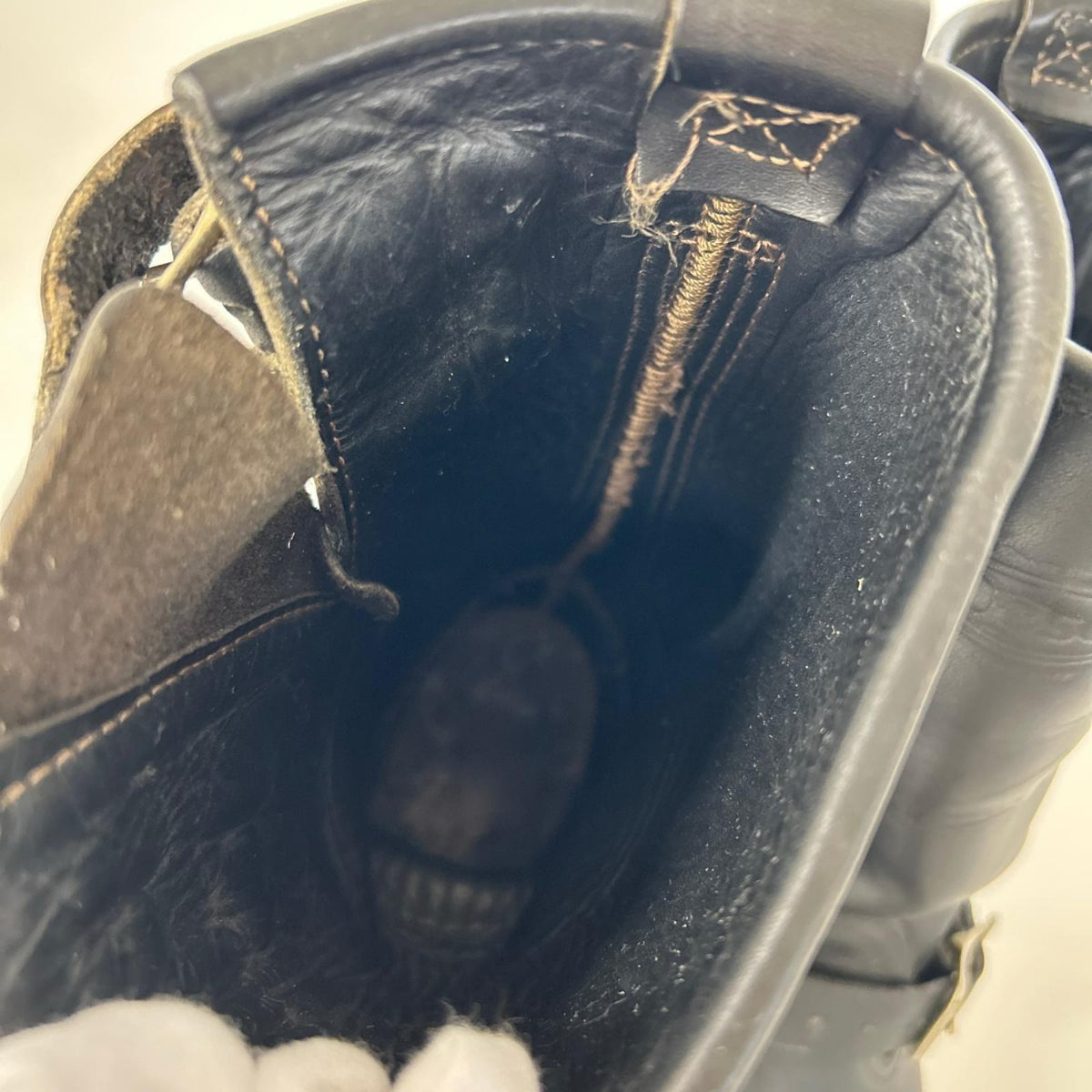 ブーツ BOSS エンジニアブーツ vibramソール ブラック