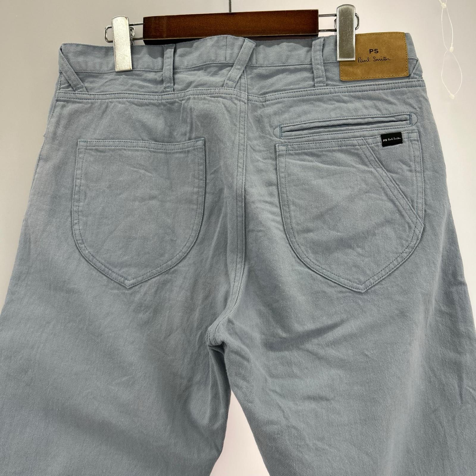 デニムパンツ 5Pｶﾗｰﾃﾞﾆﾑ W34 ｻｯｸｽ L ブルー
