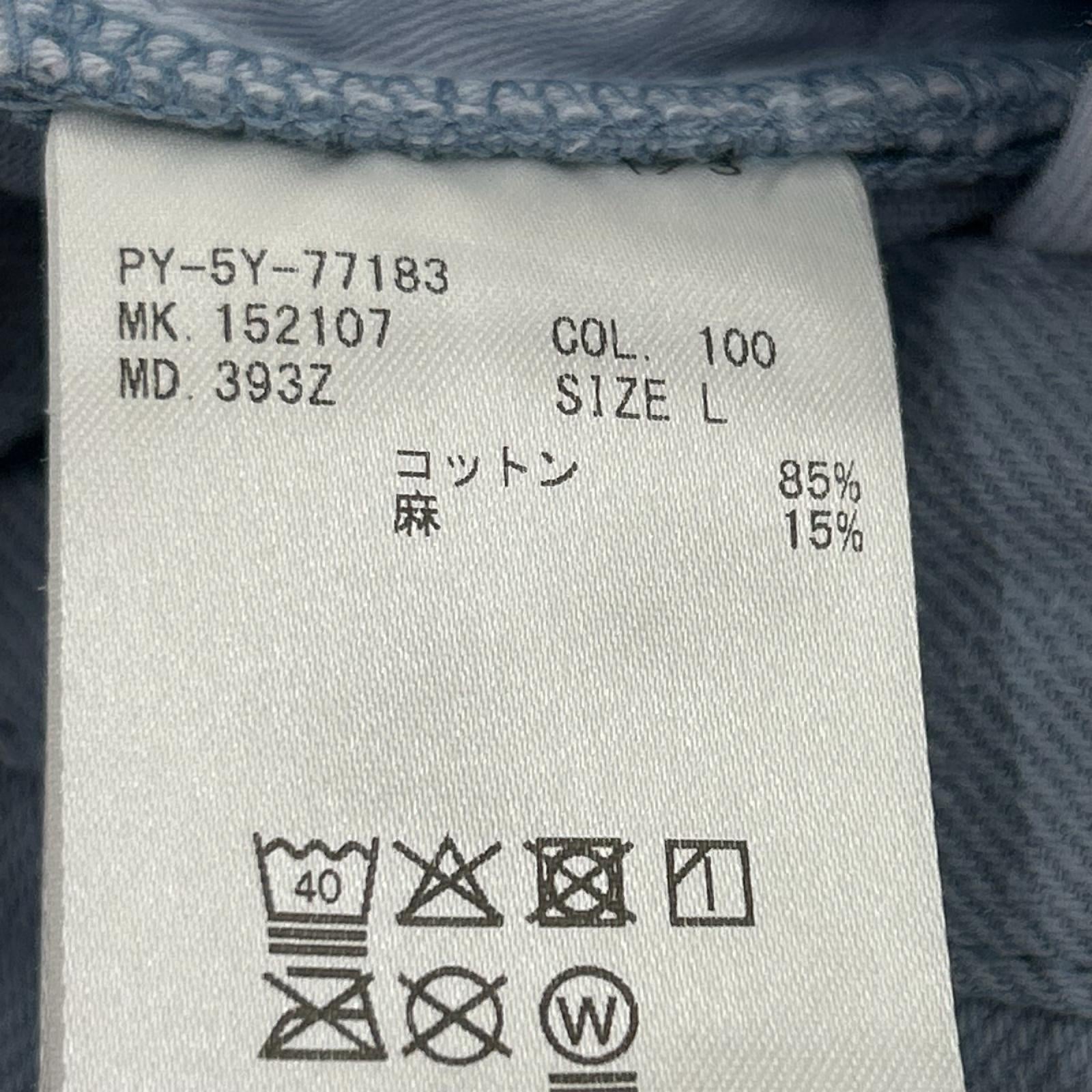 デニムパンツ 5Pｶﾗｰﾃﾞﾆﾑ W34 ｻｯｸｽ L ブルー