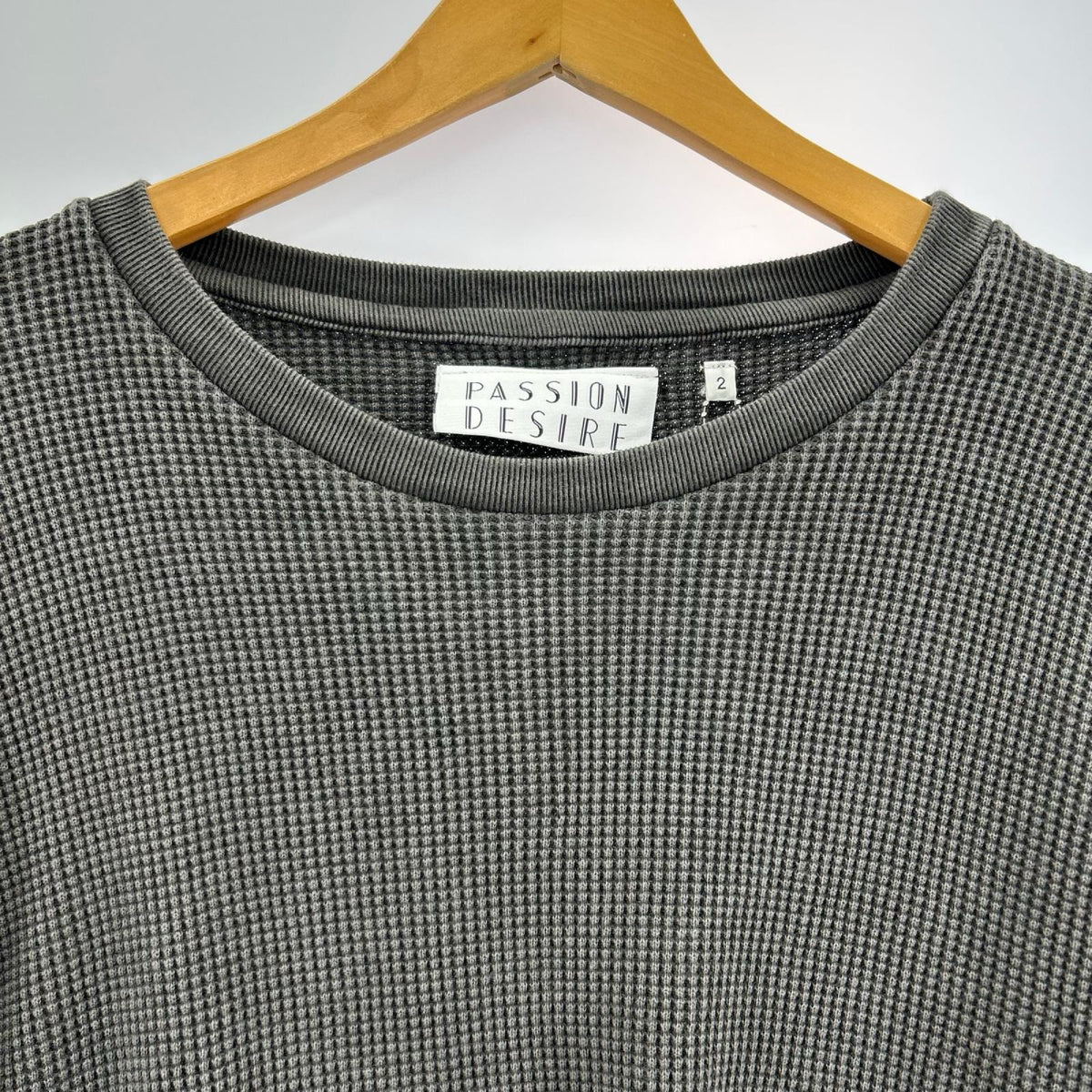 長袖Ｔシャツ el conductorH WAFFLE TAIL LONGSLEEVE TOP 2