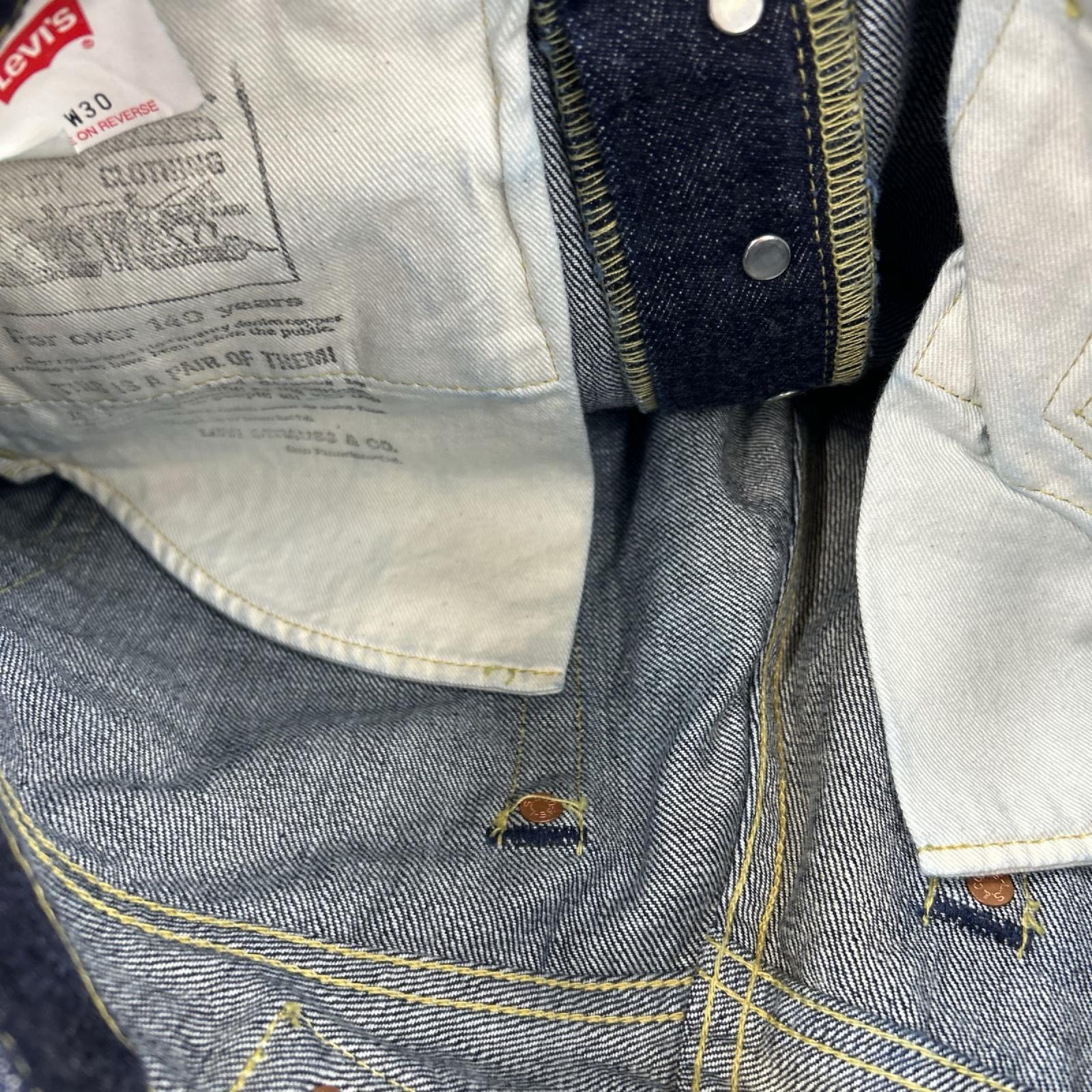 デニムパンツ 702-XX 日本製 30 ネイビー