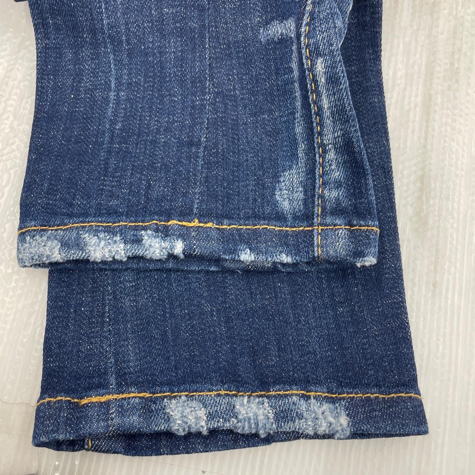 デニムパンツ DSQUARED2 TIDY BIKER JEAN (42) 42 ネイビー