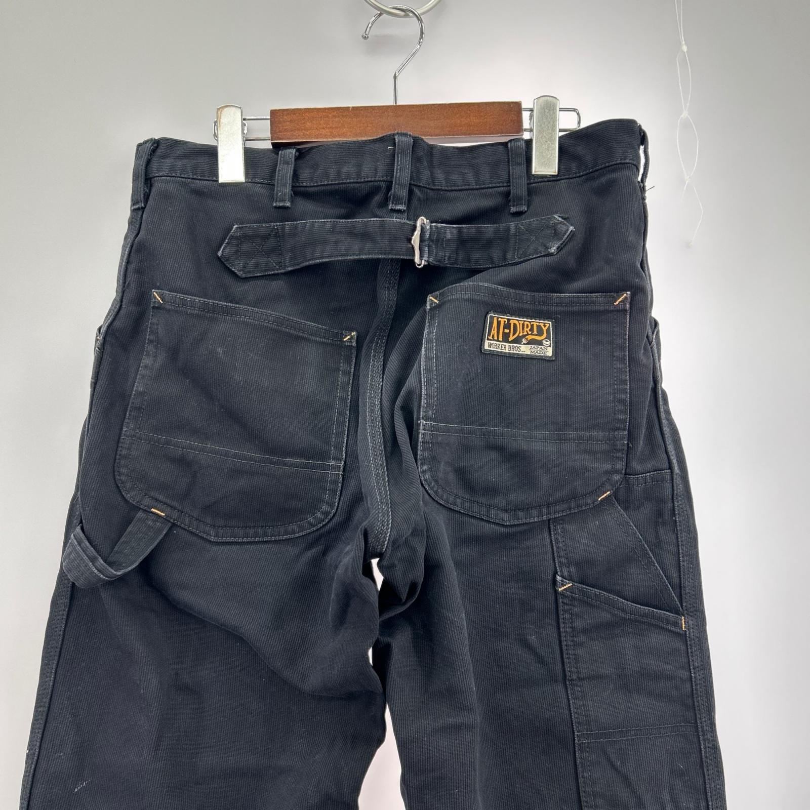 パンツ AT-DIRTY 10oz WORKERS PANTS L ブラック