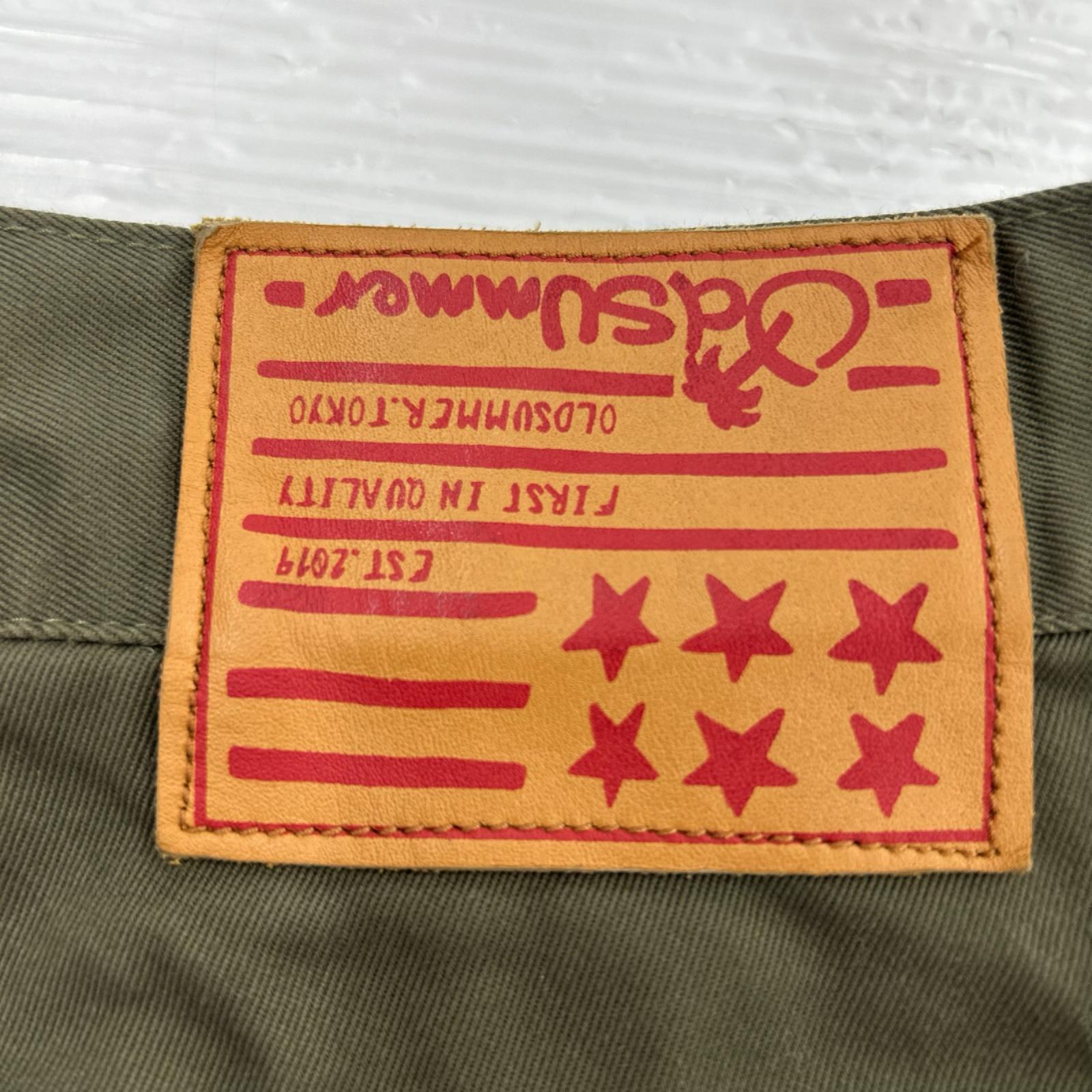 パンツ Old Summer Military Cargo Shorts 34 カーキ