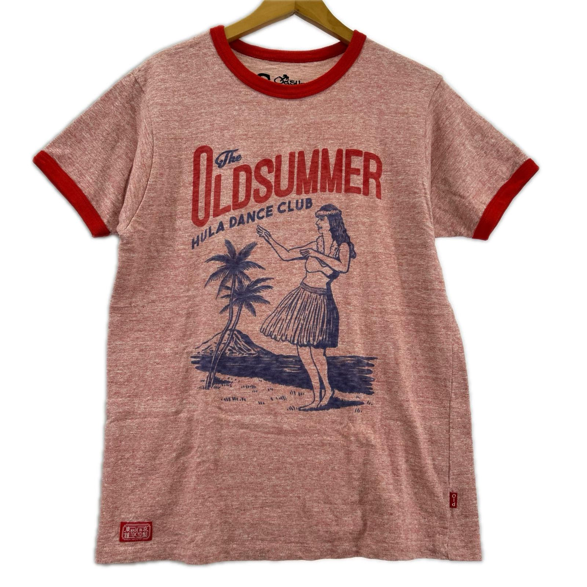 半袖Ｔシャツ Old Summer HULA RingerTee RED レッド