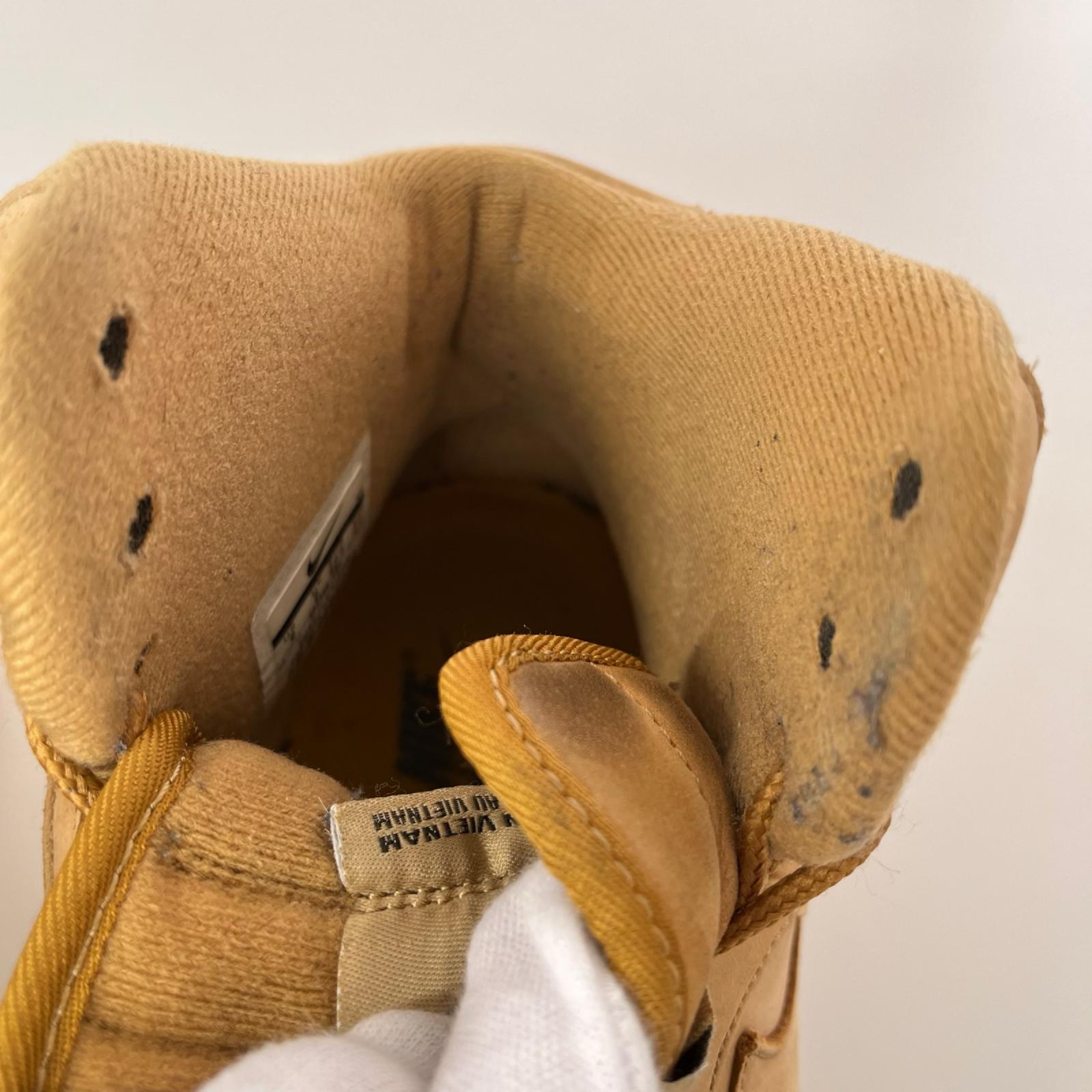 スニーカー Air Force 1 High Flax(2017) 27cm (US9 UK8 1/2 EU44) ブラウン