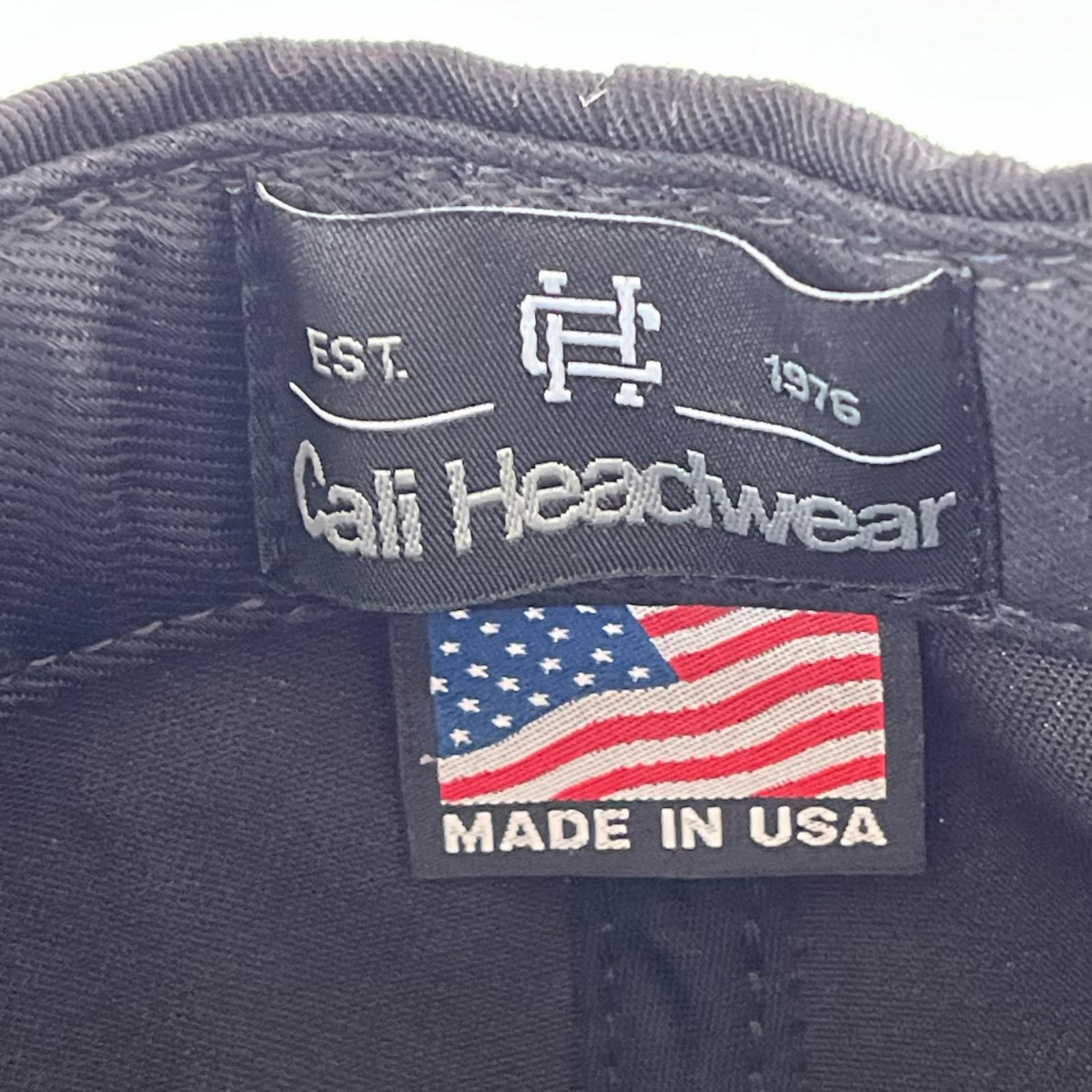 キャップ cali headwear ブラック