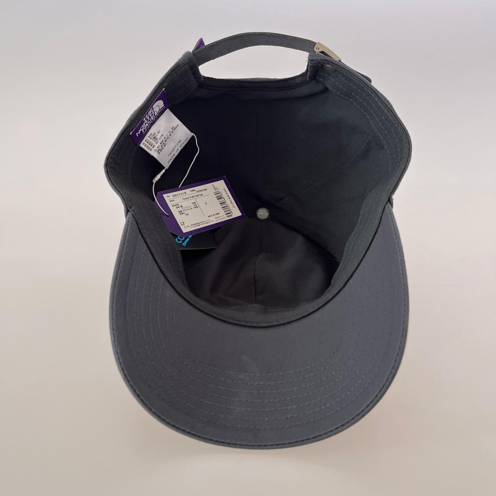 キャップ Stretch Twill Field Cap/NN8201N グレー