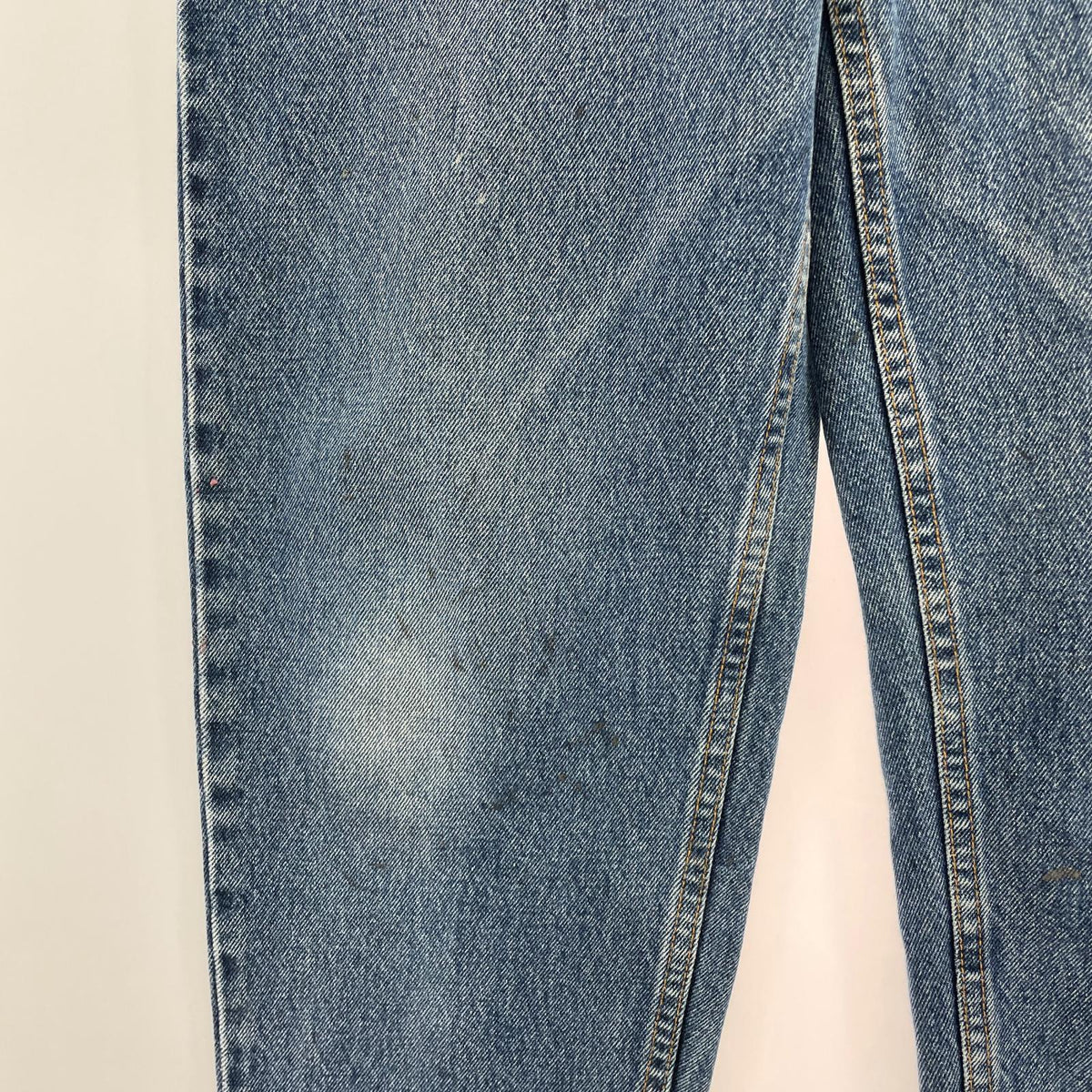デニムパンツ USA製 90S ｵﾚﾝｼﾞﾀﾌﾞ 560 (W29L30) 29 ブルー