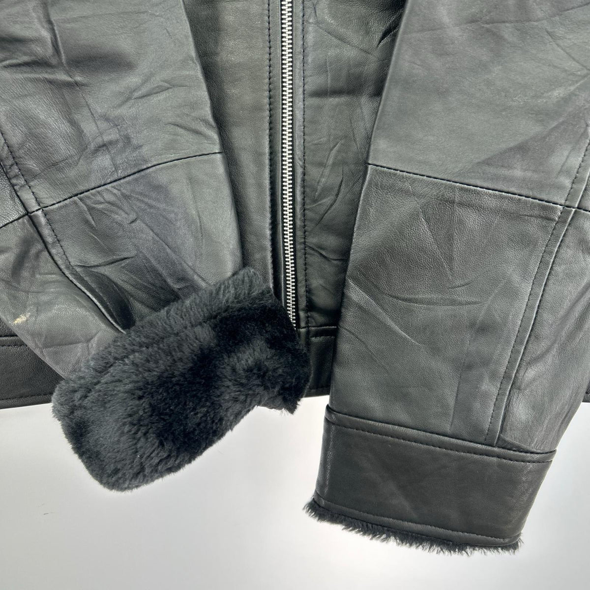 レザージャケット JIGGYS SHOP 本革 BLK XXL ブラック