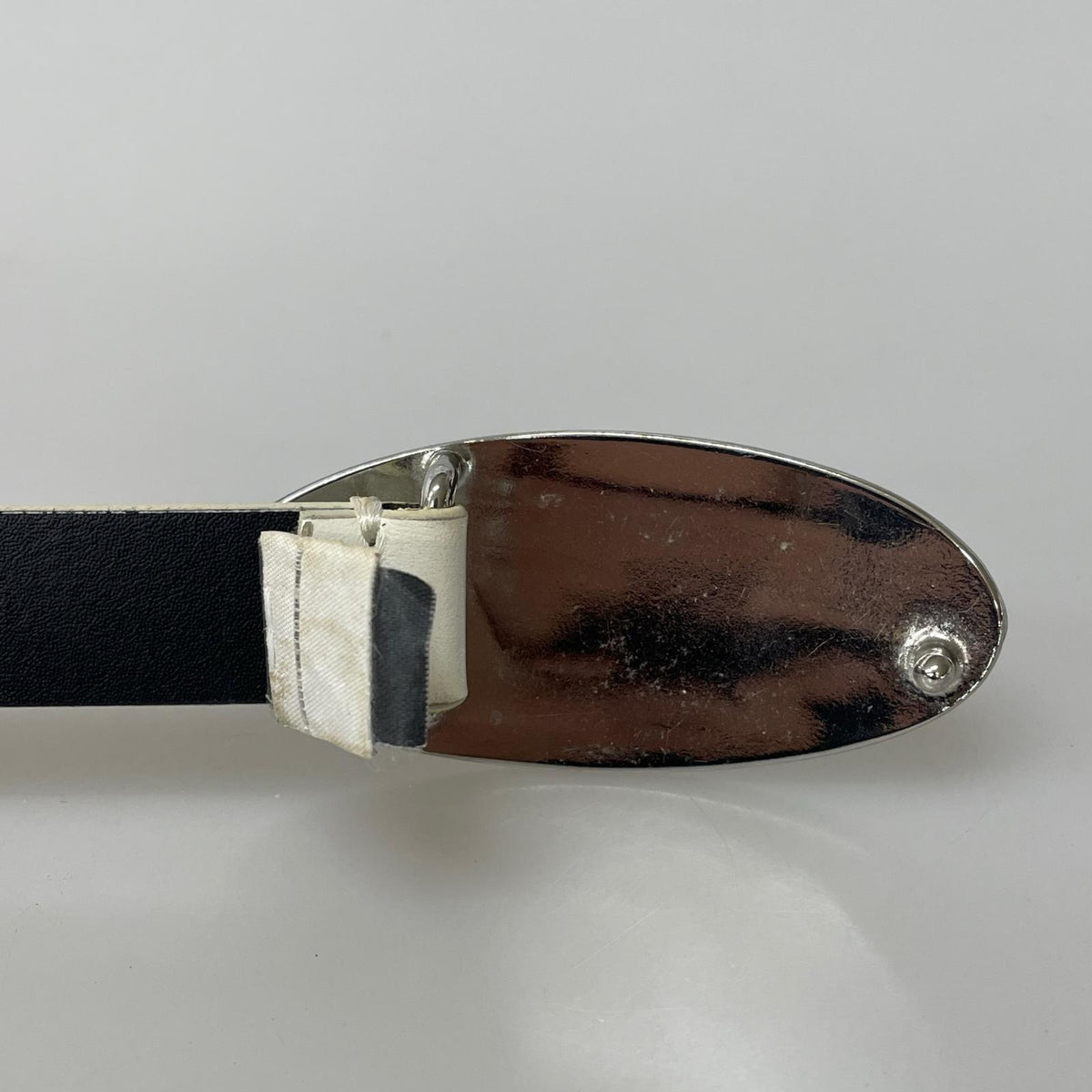 その他アクセサリー ﾛｺﾞﾊﾞｯｸﾙﾍﾞﾙﾄ WHT ホワイト