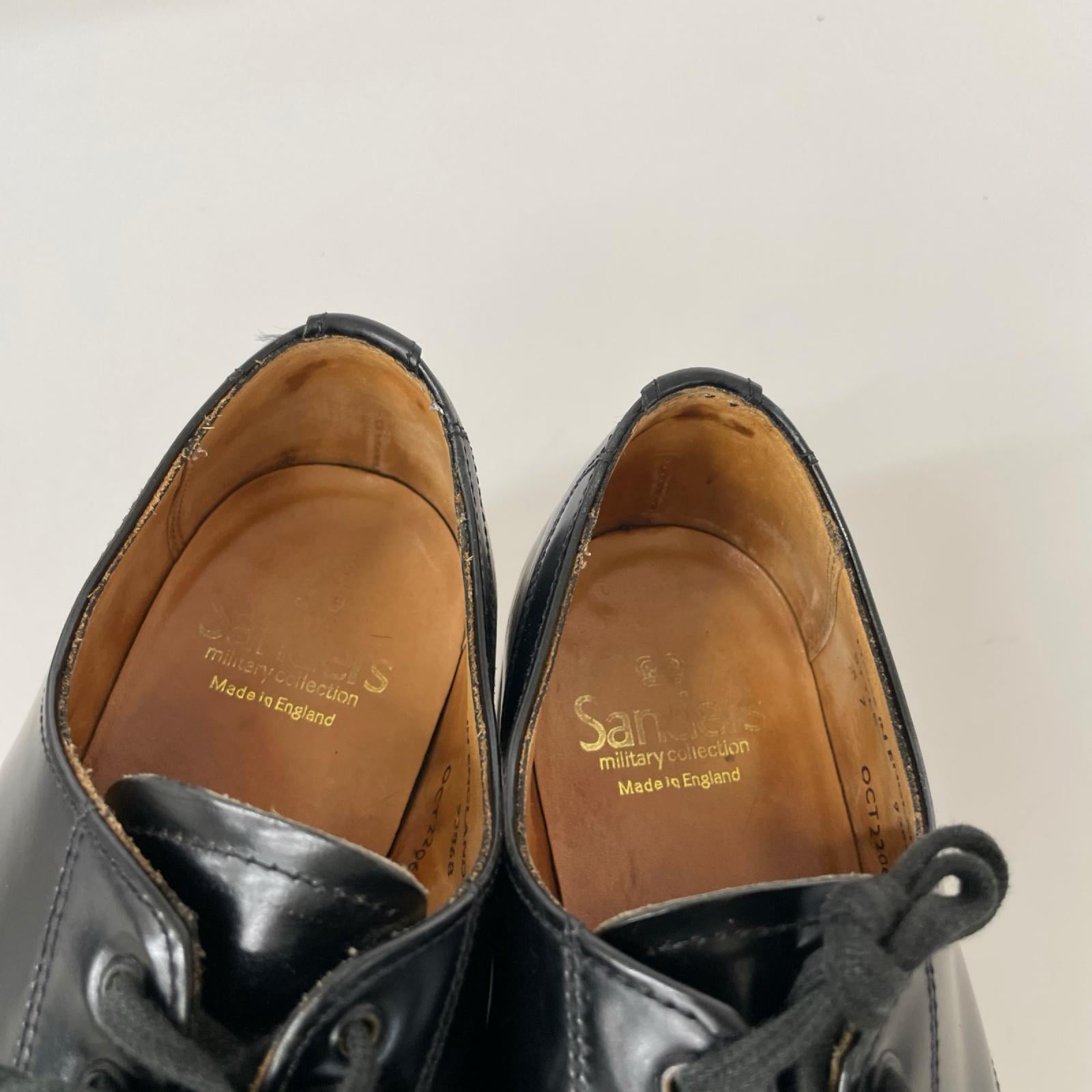 その他靴 MILITARY APRON DERBY GB7 ブラック