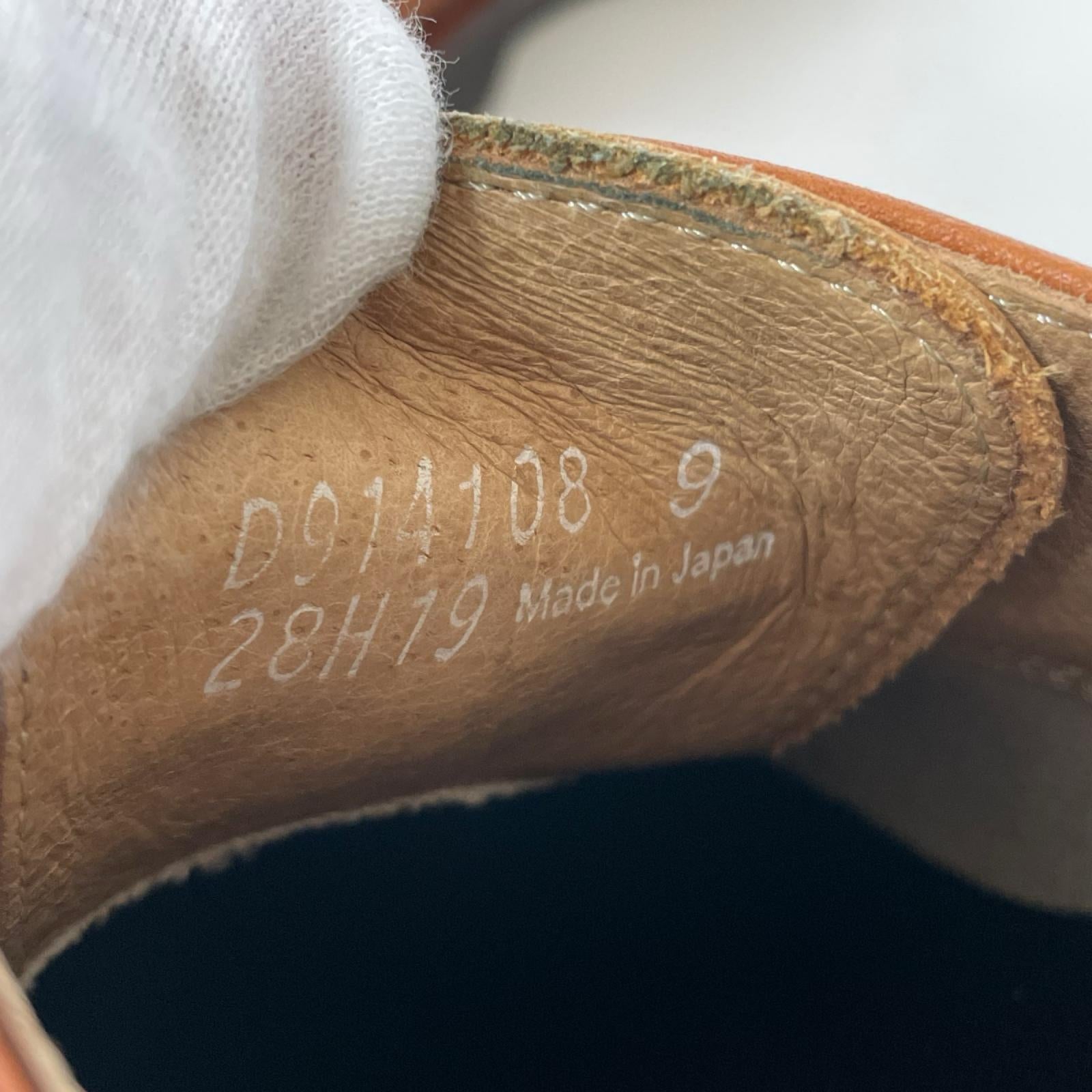 シューズ TABOR PLANE TOE/9/D914108 ブラウン