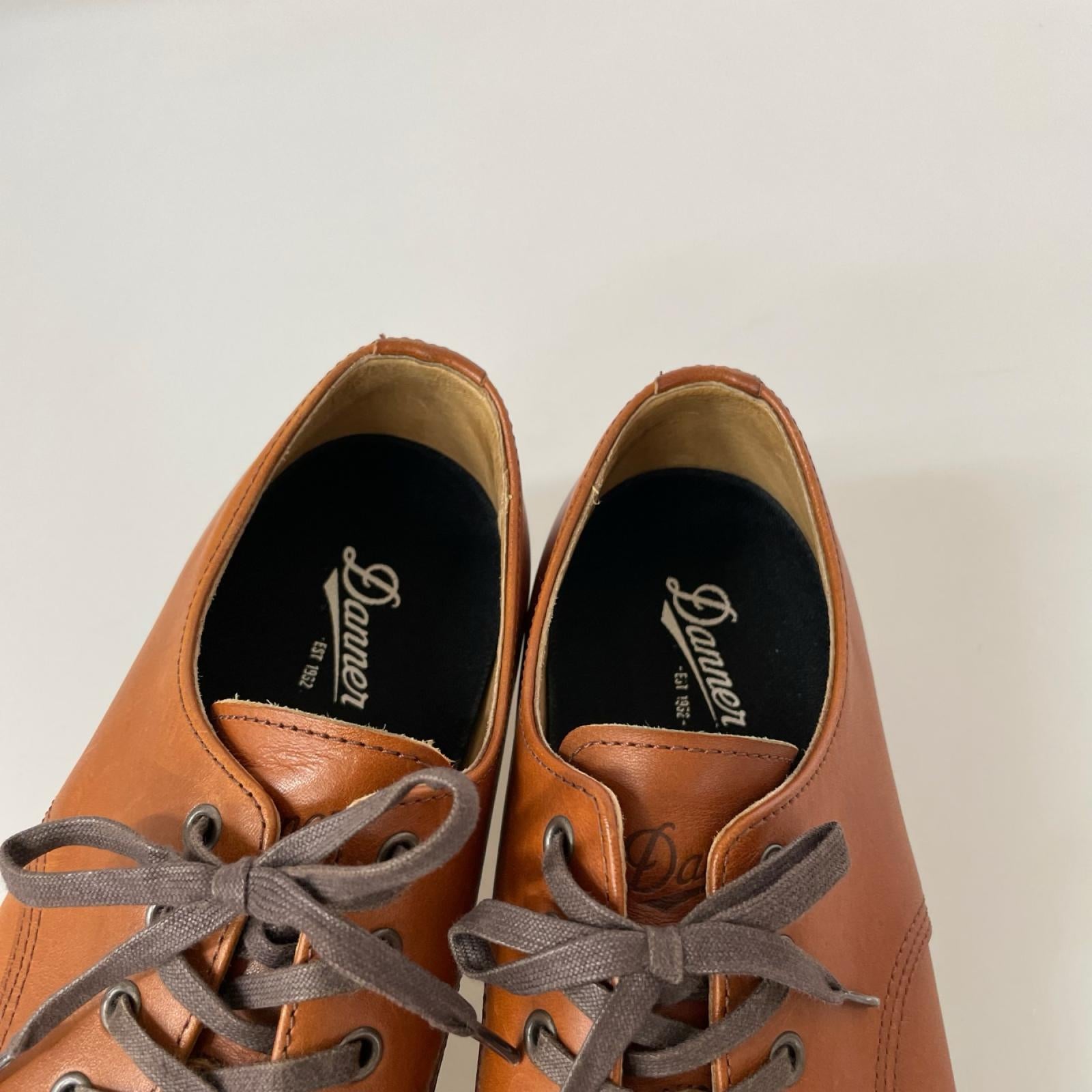 シューズ TABOR PLANE TOE/9/D914108 ブラウン