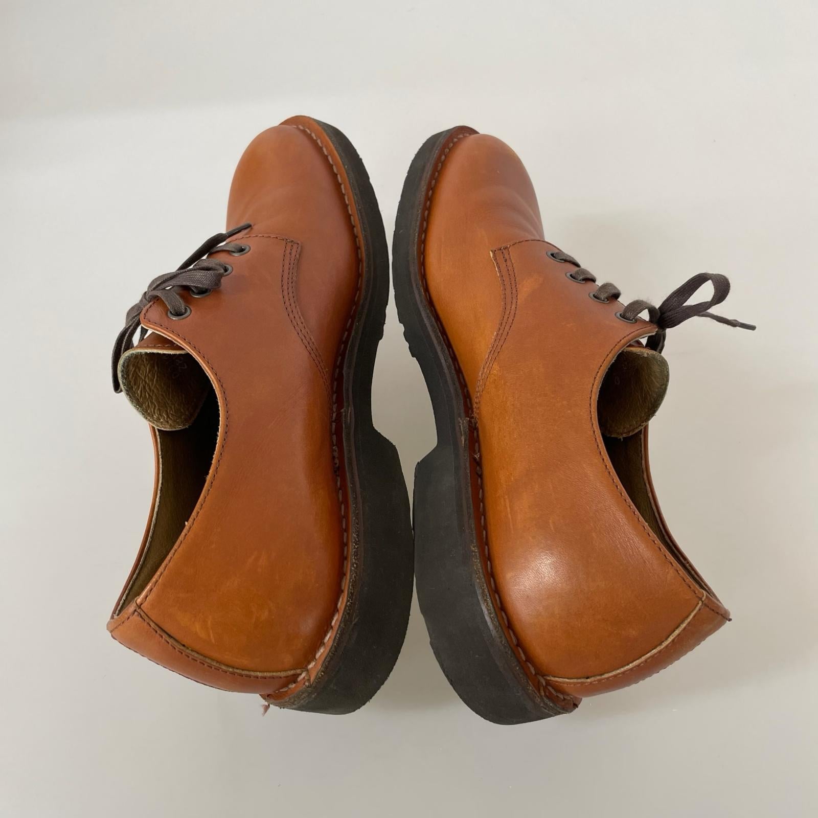 シューズ TABOR PLANE TOE/9/D914108 ブラウン