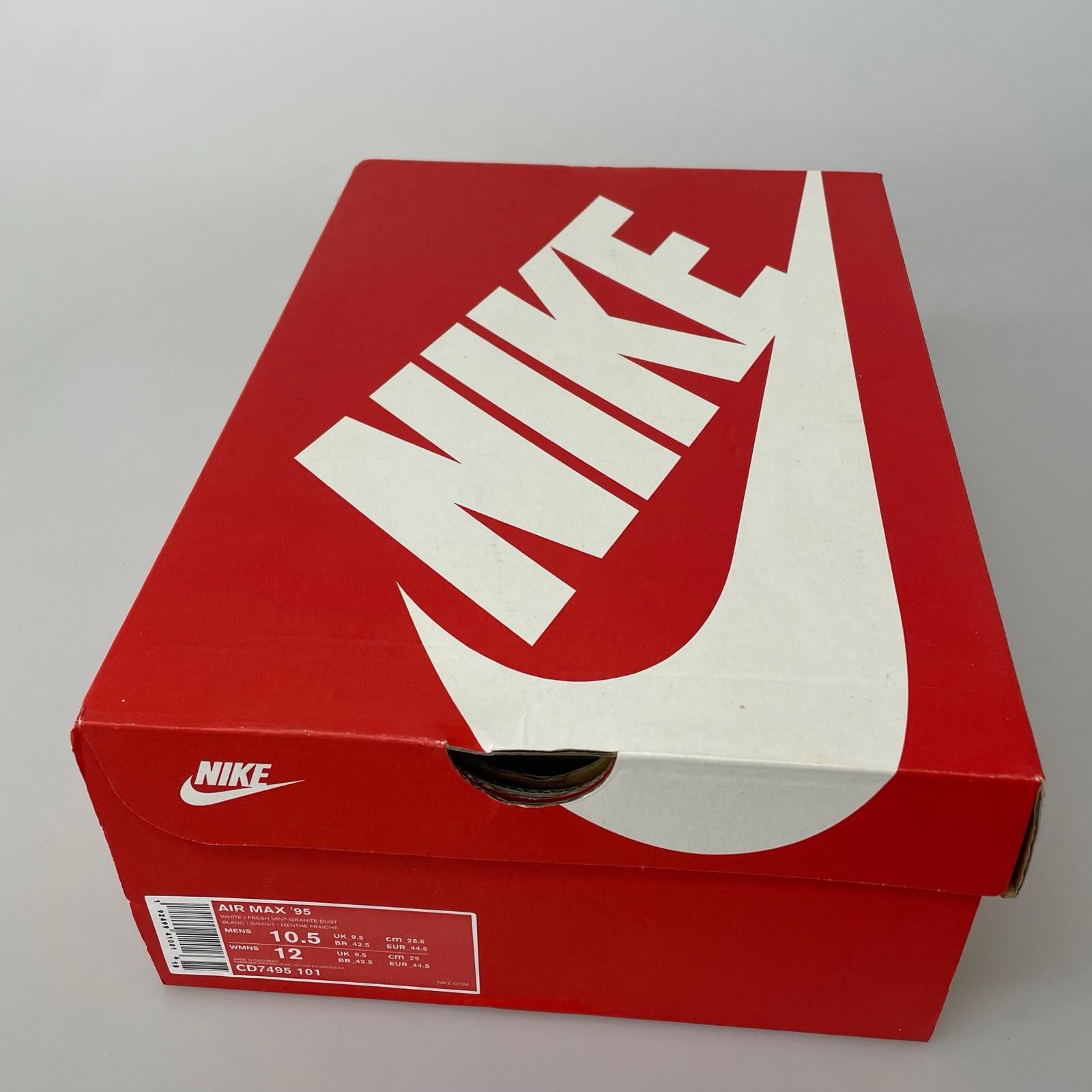 スニーカー AIR MAX 95 Fresh Mint 28.5cm 28.5cm (US10 1/2 UK10 EU47) グレー
