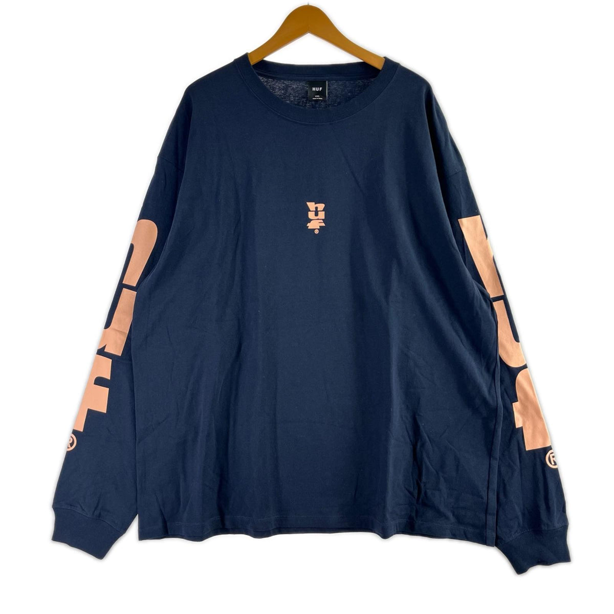長袖Ｔシャツ HUF 26ss MEGABRAST L/S TEE XXL ﾈｲﾋﾞｰ