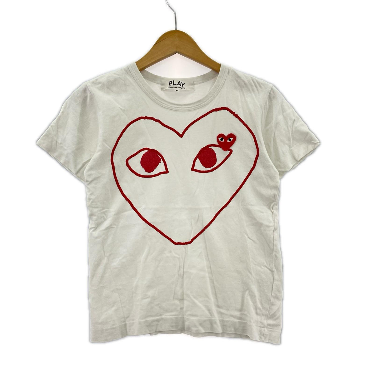 半袖Ｔシャツ COMME des GARCONS Tシャツ ※汚れ S ホワイト