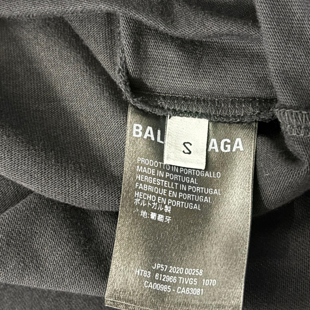 Logo Medium Fit Tee 黒（S）