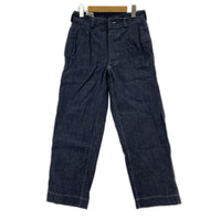 デニムパンツ WAIPER　タック入り　w29 ネイビー