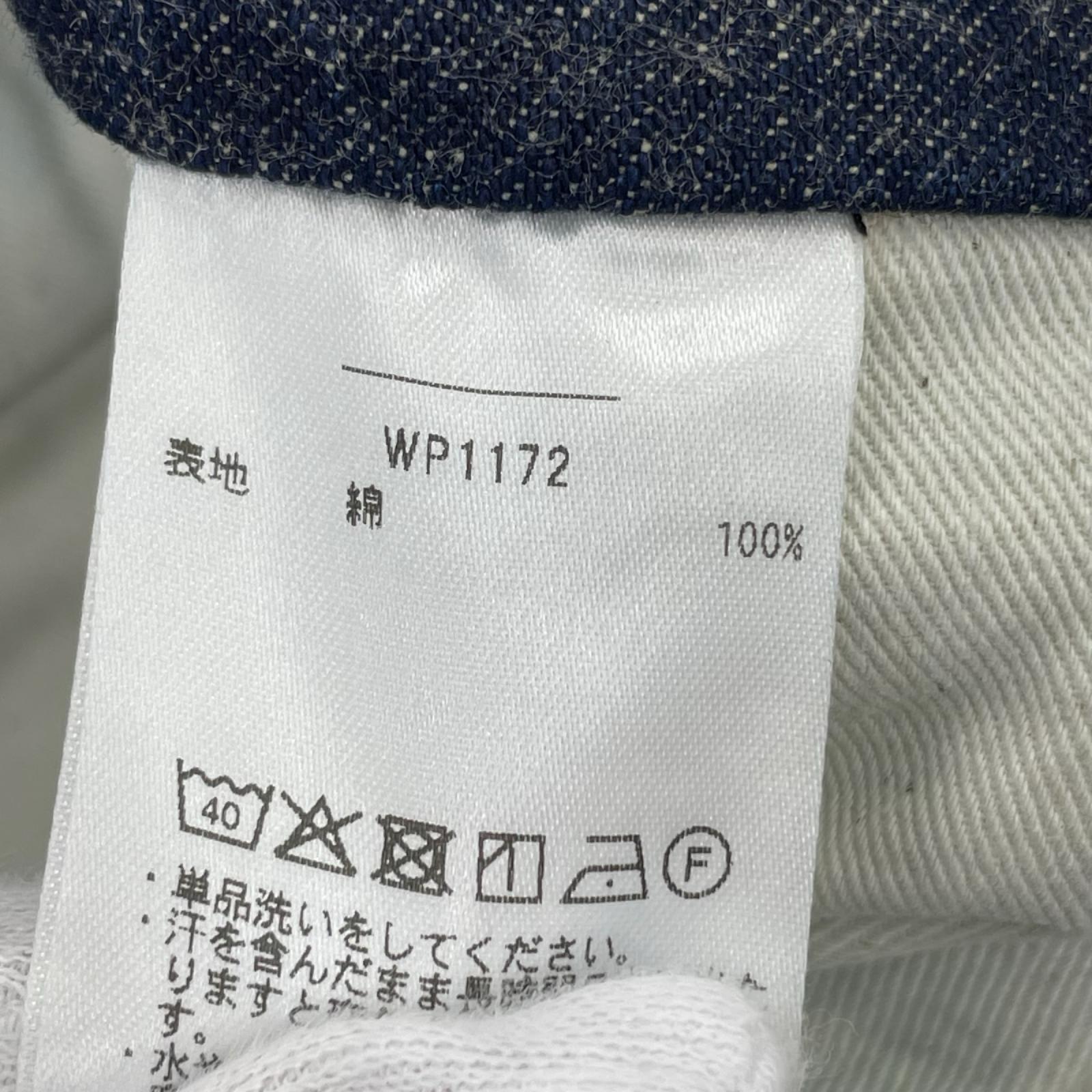 デニムパンツ WAIPER　タック入り　w29 ネイビー