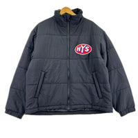 ダウンジャケット HYS OVAL 02223AB18 L 黒 L ブラック