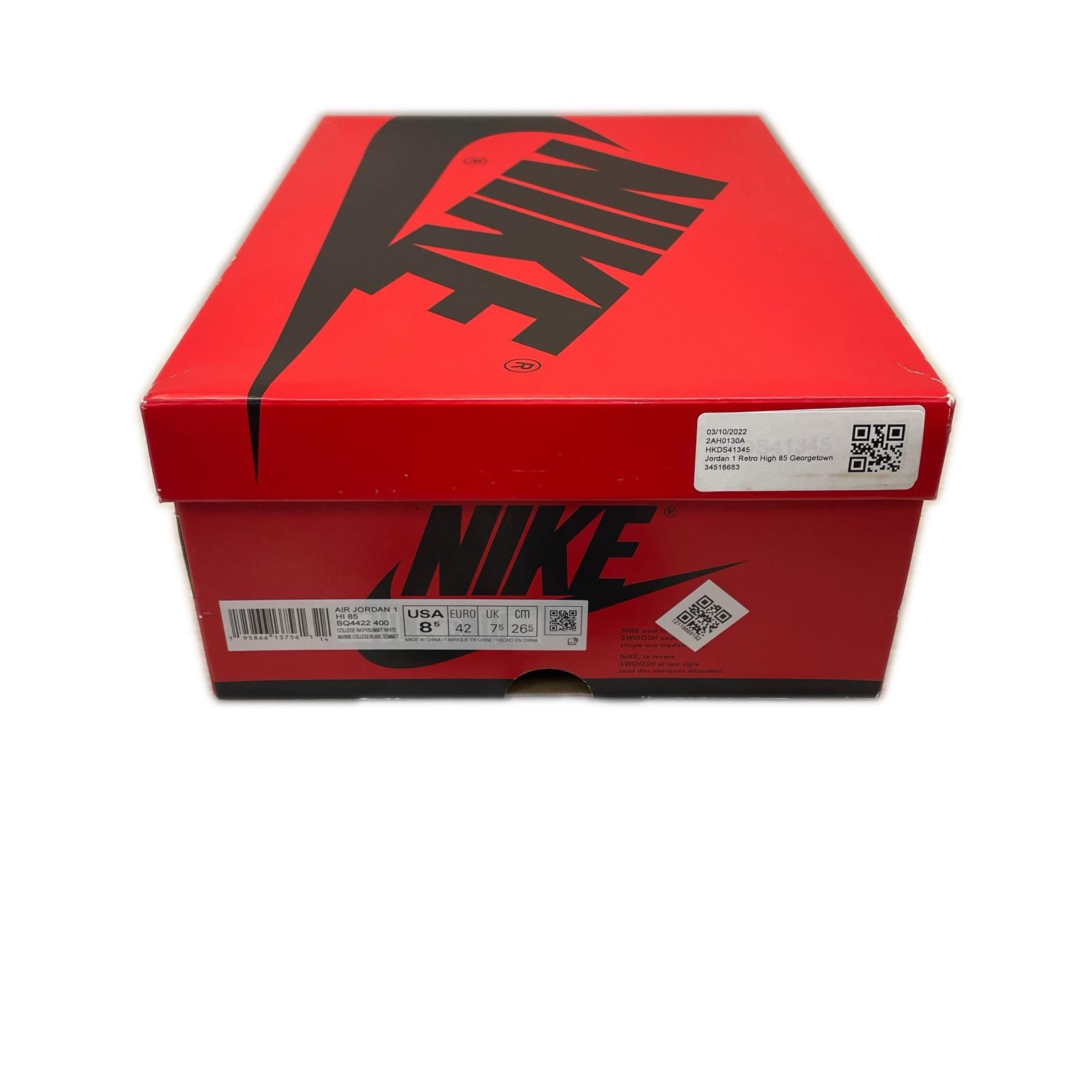 スニーカー AIR JORDAN 1 HIGH 85 Georgetown 26.5cm 26.5cm (US8 1/2 UK8 EU43)