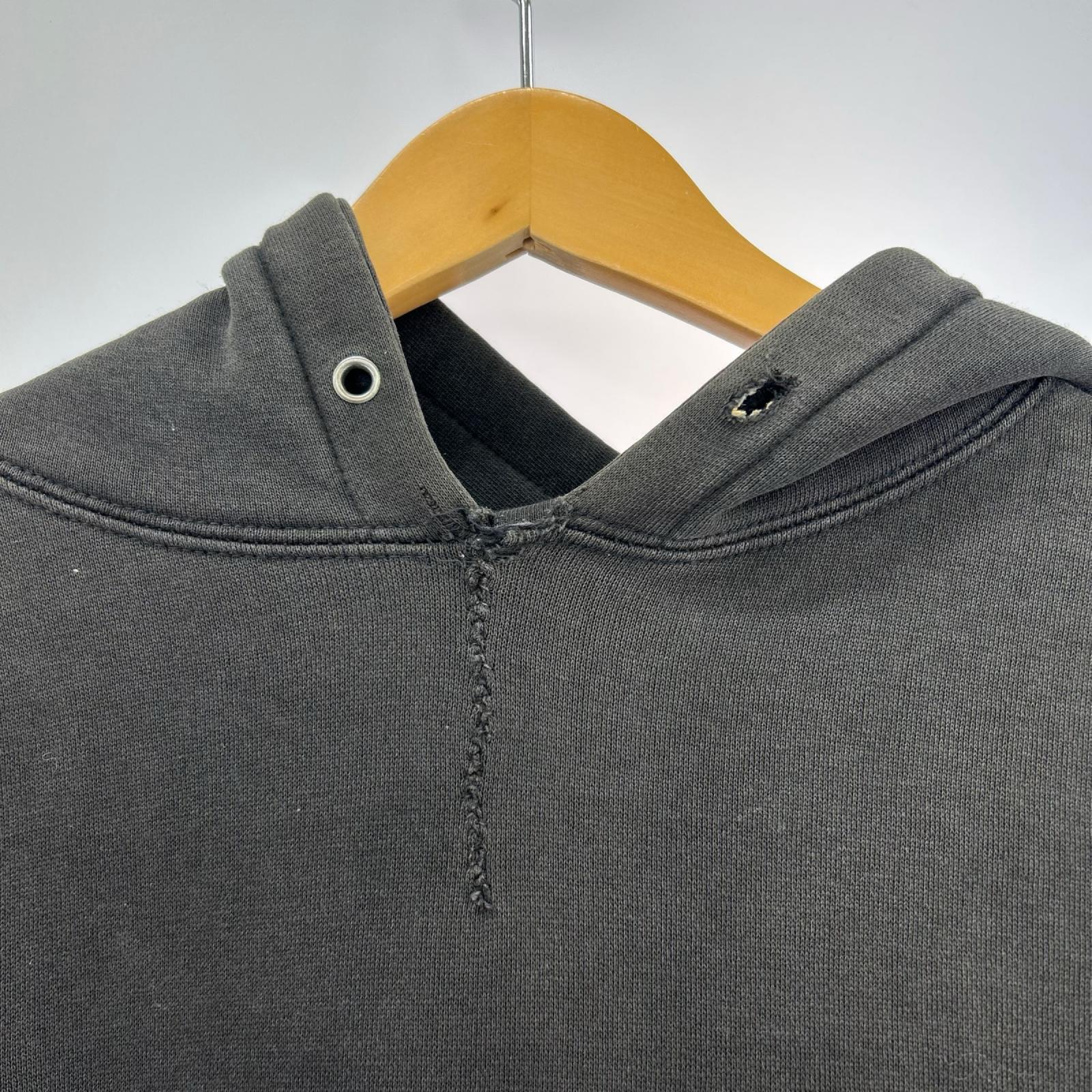 パーカー STUSSY 90s 紺ﾀｸﾞ ﾛｺﾞﾌﾟﾙｵｰﾊﾞｰﾊﾟｰｶｰ (S) S ブラック