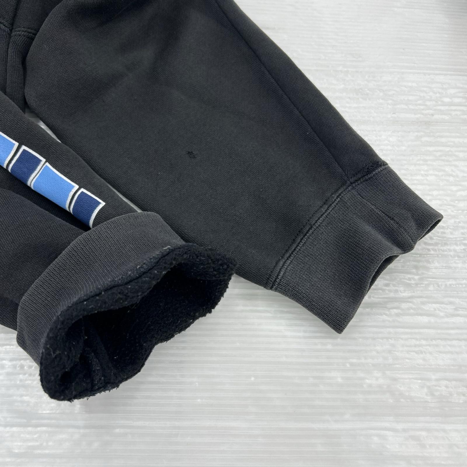 パーカー STUSSY 90s 紺ﾀｸﾞ ﾛｺﾞﾌﾟﾙｵｰﾊﾞｰﾊﾟｰｶｰ (S) S ブラック