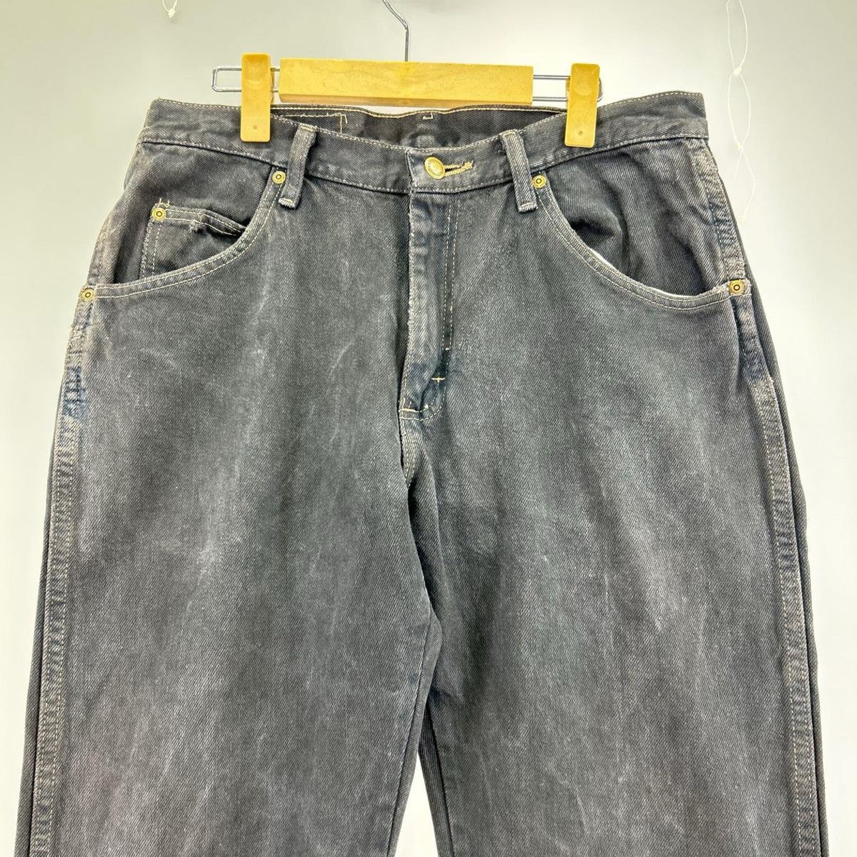 デニムパンツ ﾌﾞﾗｯｸﾃﾞﾆﾑ ﾒｷｼｺ製 W32 ブラック