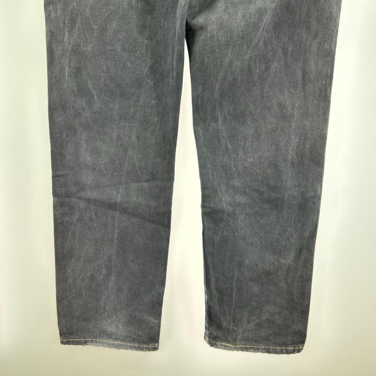 デニムパンツ ﾌﾞﾗｯｸﾃﾞﾆﾑ ﾒｷｼｺ製 W32 ブラック