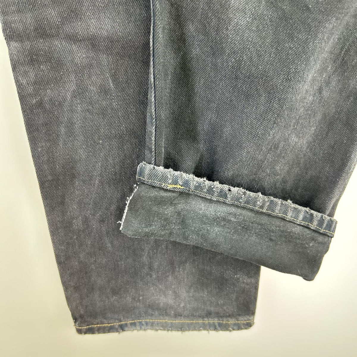 デニムパンツ ﾌﾞﾗｯｸﾃﾞﾆﾑ ﾒｷｼｺ製 W32 ブラック