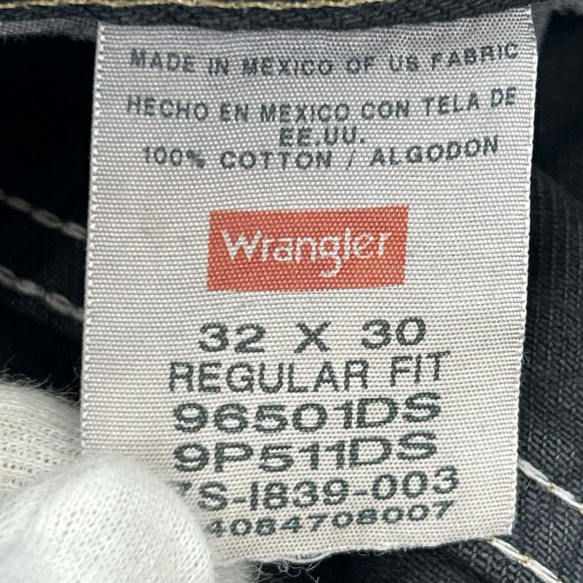 デニムパンツ ﾌﾞﾗｯｸﾃﾞﾆﾑ ﾒｷｼｺ製 W32 ブラック