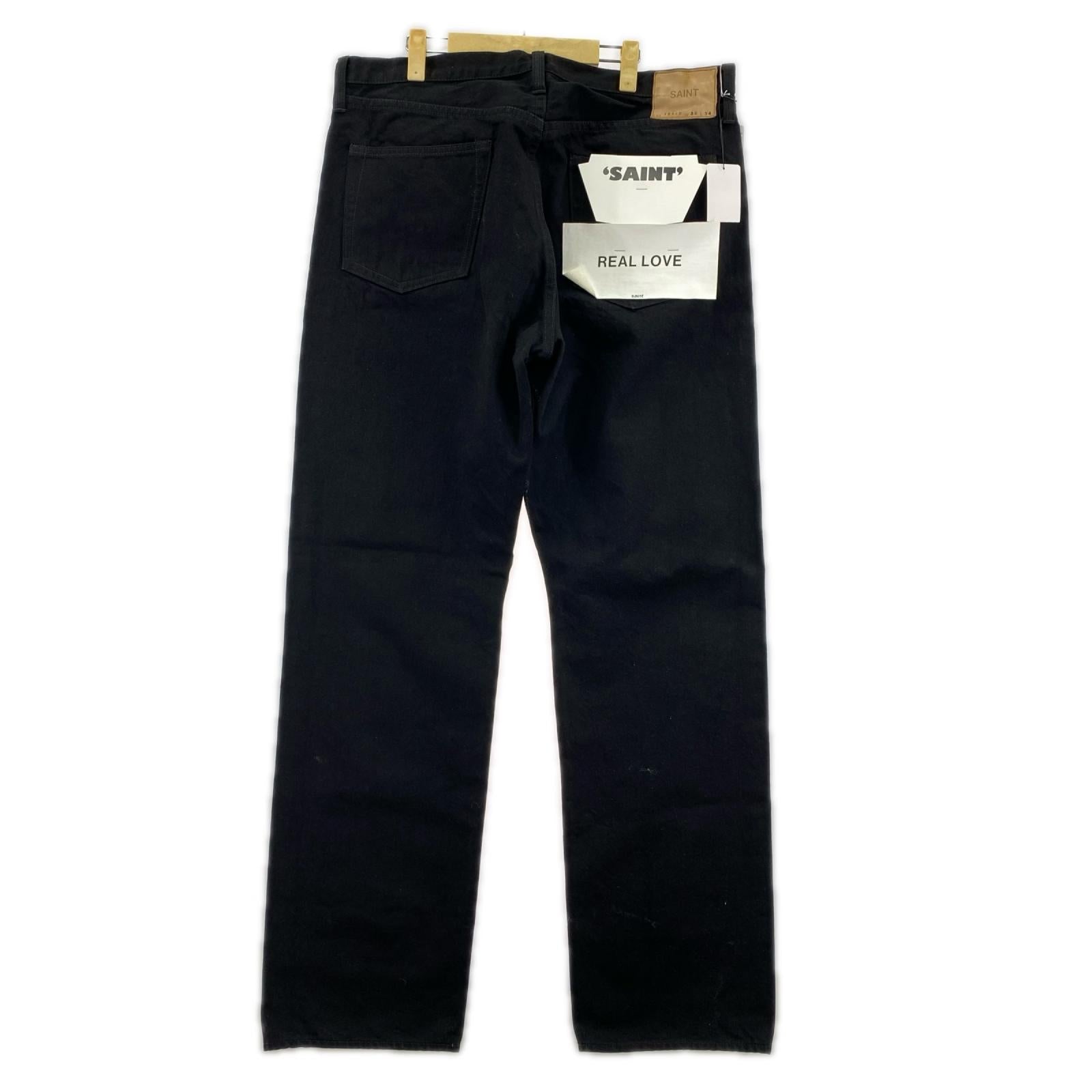 デニムパンツ 26SS BLACK DENIM PANTS（38） 38 ブラック