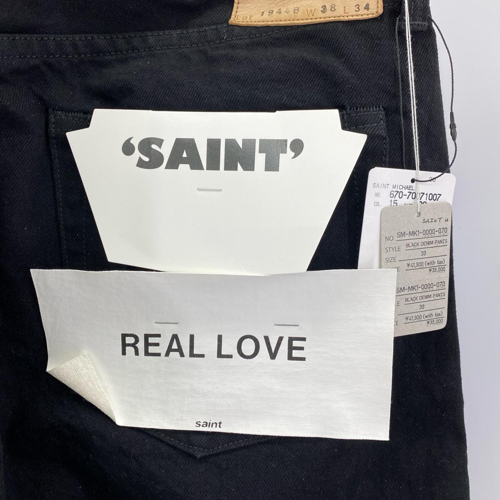 デニムパンツ 26SS BLACK DENIM PANTS（38） 38 ブラック
