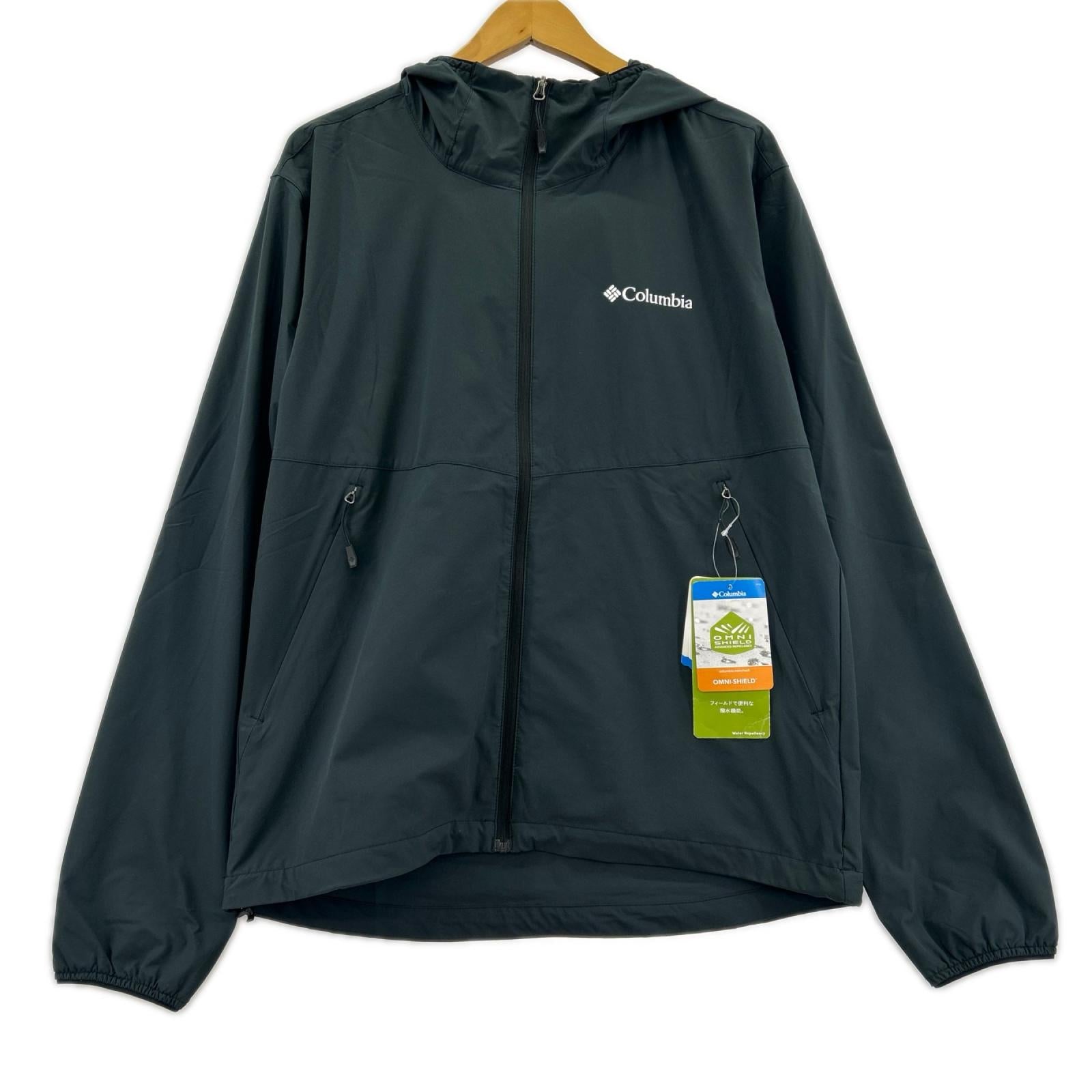ジャケット Columbia ﾗｲﾄｷｬﾆｵﾝｿﾌﾄｼｪﾙｼﾞｬｹｯﾄ (M) M ブラック