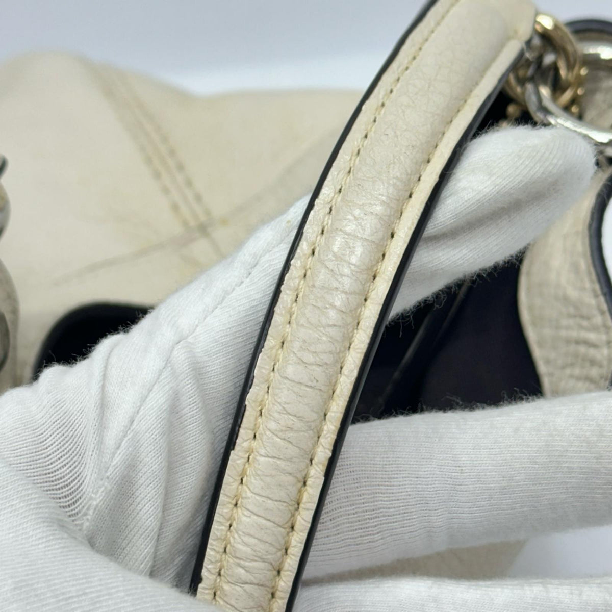 COACH トートバッグ 白 F23537