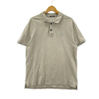 ポロシャツ Stretch Pique Zipped Logo Polo グレー
