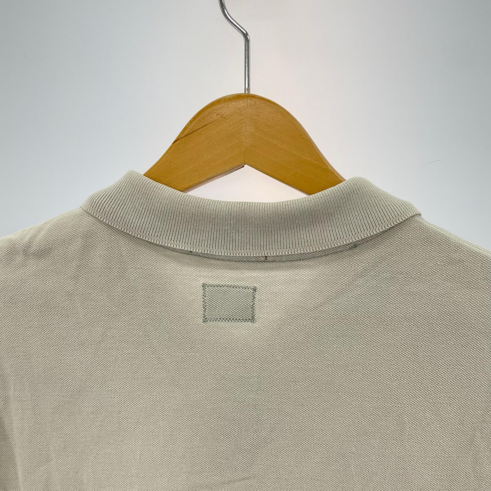 ポロシャツ Stretch Pique Zipped Logo Polo グレー