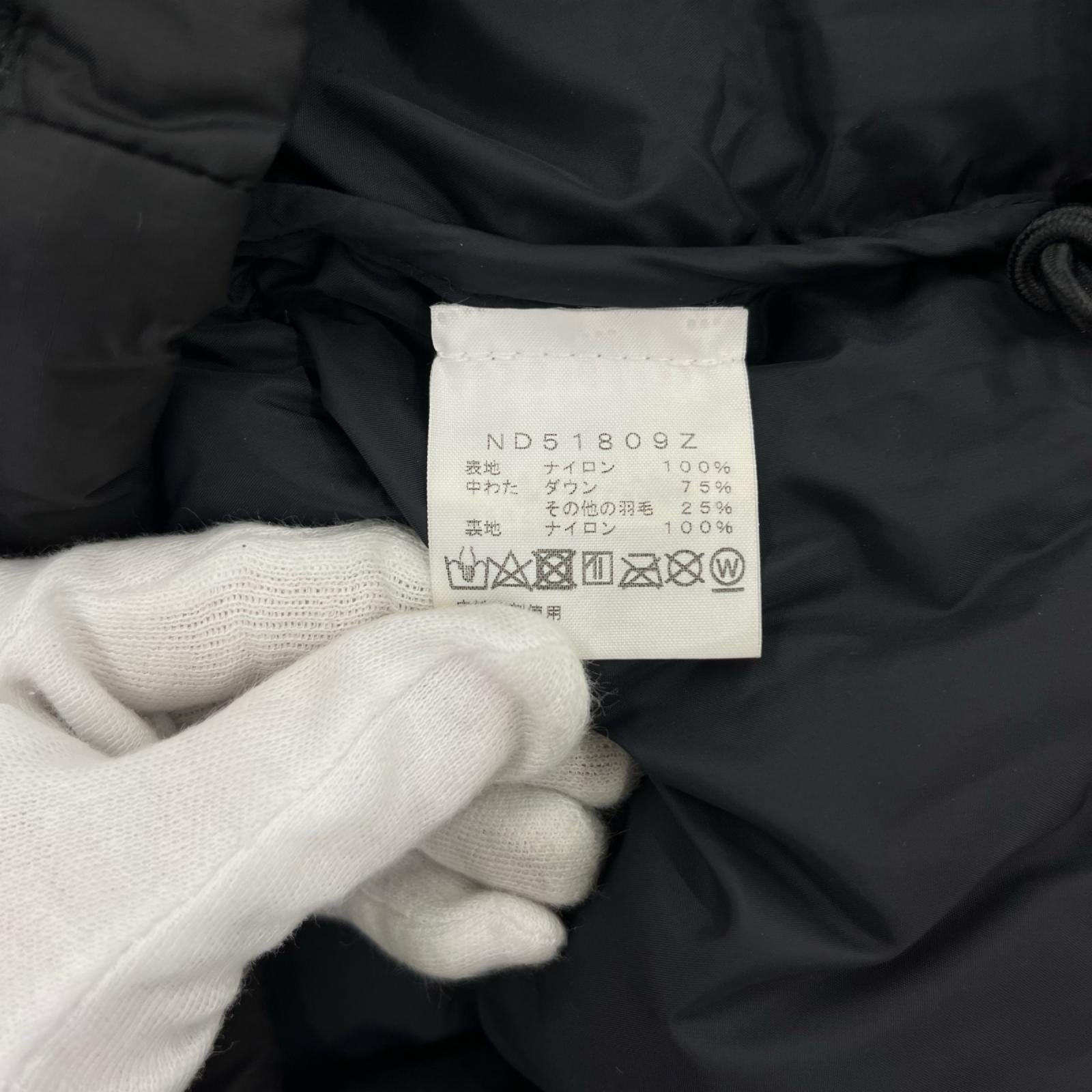 ダウンジャケット THE NORTH FACE 1996 RETRO NUPTSE ND51809Z ﾌﾞﾗｯｸ (S) S ブラック