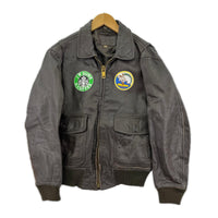 レザージャケット OLD･VINTAGE A-2 ﾜｯﾍﾟﾝﾚｻﾞｰｼﾞｬｹｯﾄ ﾌﾞﾗｳﾝ M ブラウン