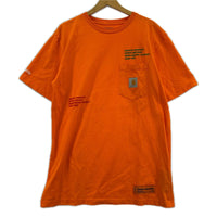 半袖Ｔシャツ ×HERON PRESTON Logo Tee S オレンジ