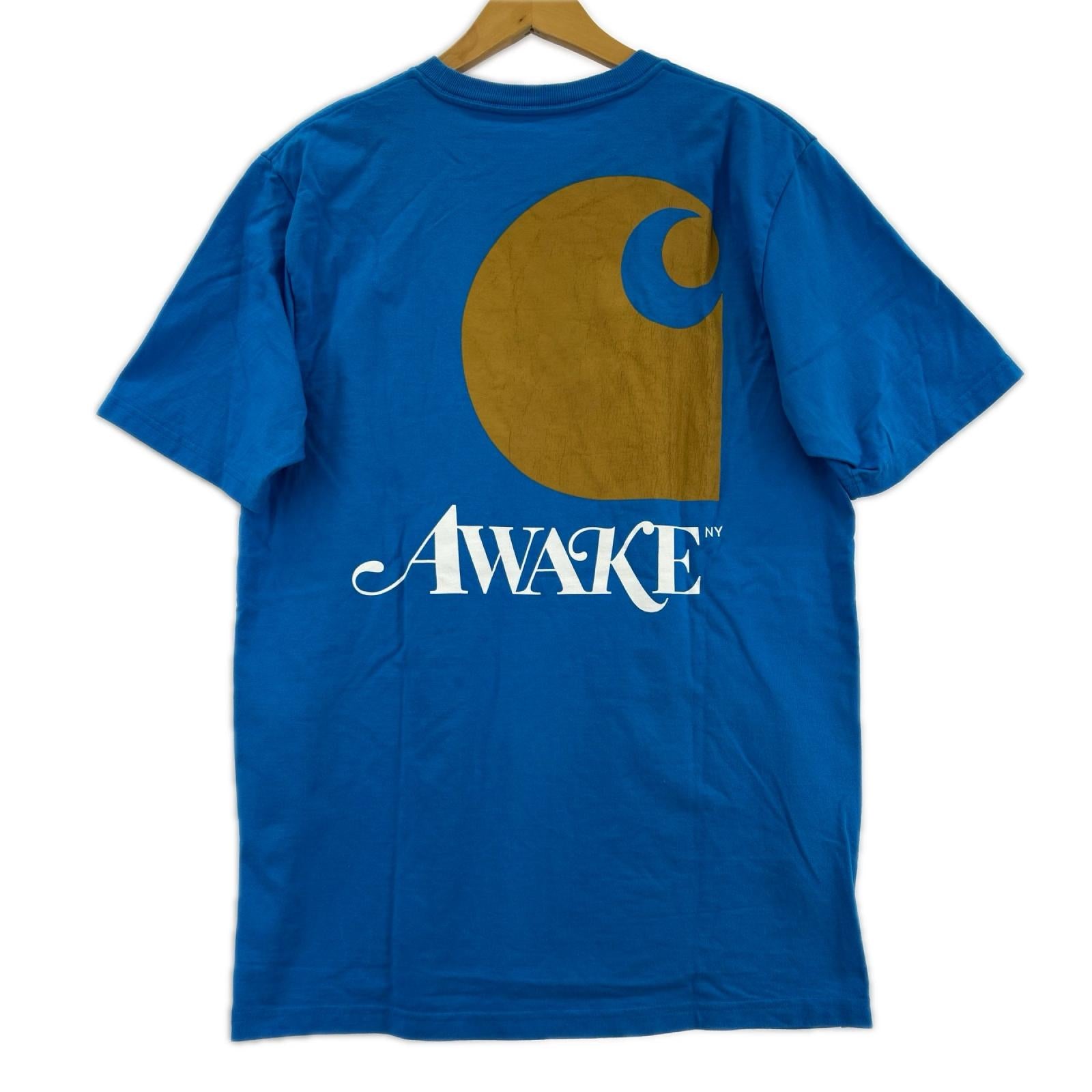半袖Ｔシャツ ×AWAKE S/S Tee M ブルー