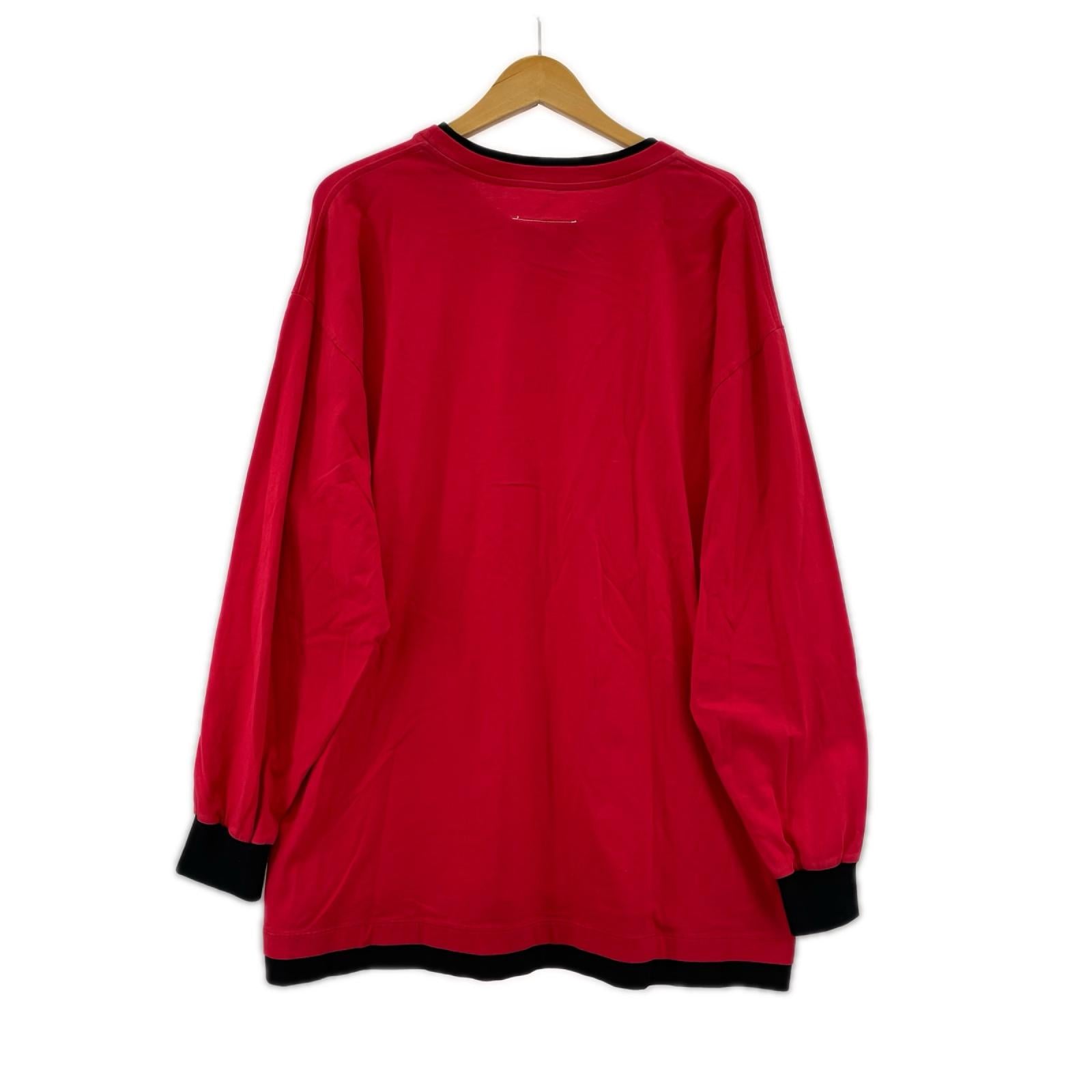 長袖Ｔシャツ Long sleeve t-shirt S レッド