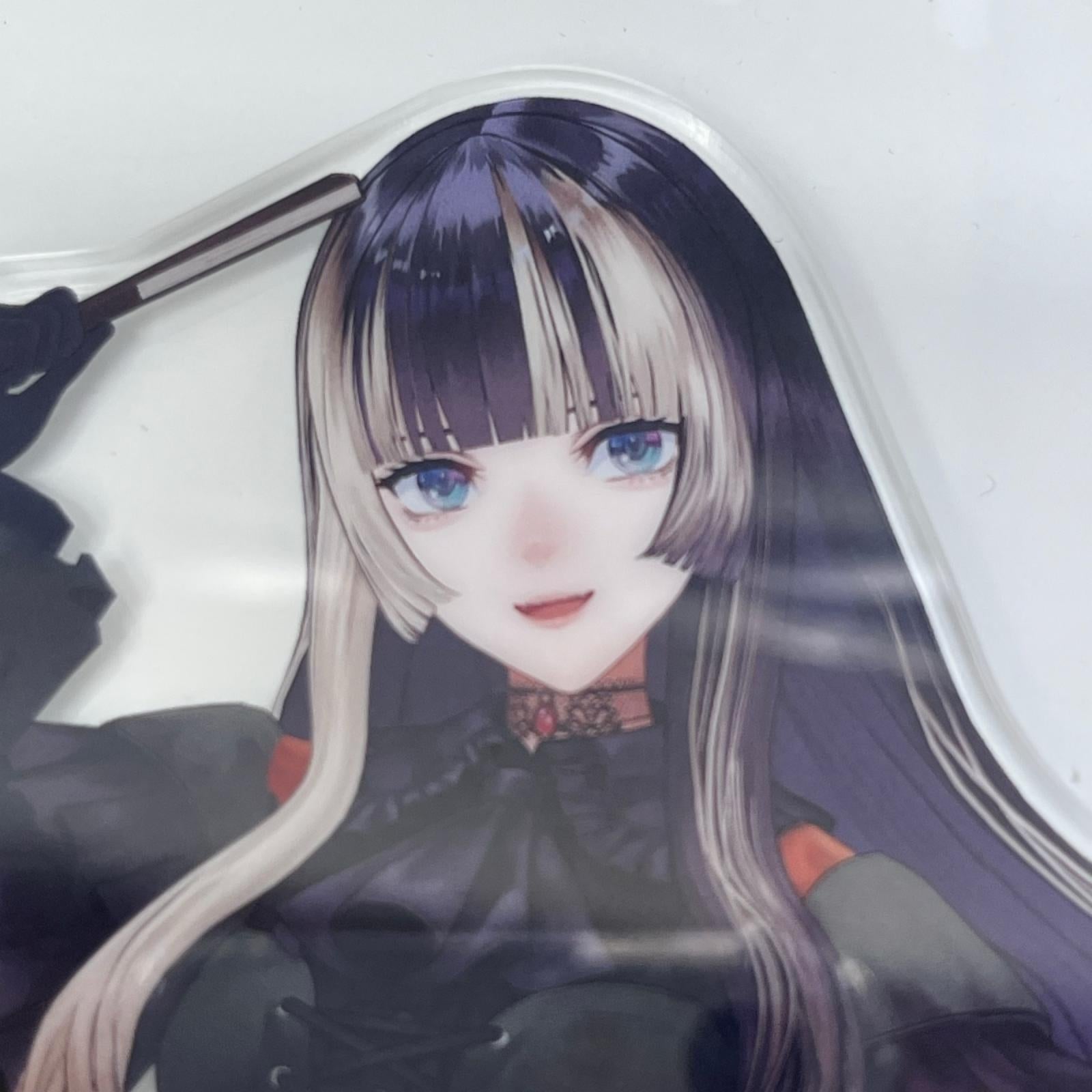 3Dアクリルスタンド 儒烏風亭らでん hololive DEV_IS /ホロライブ/ReGLOSS カバーか フィギュア/グッズ