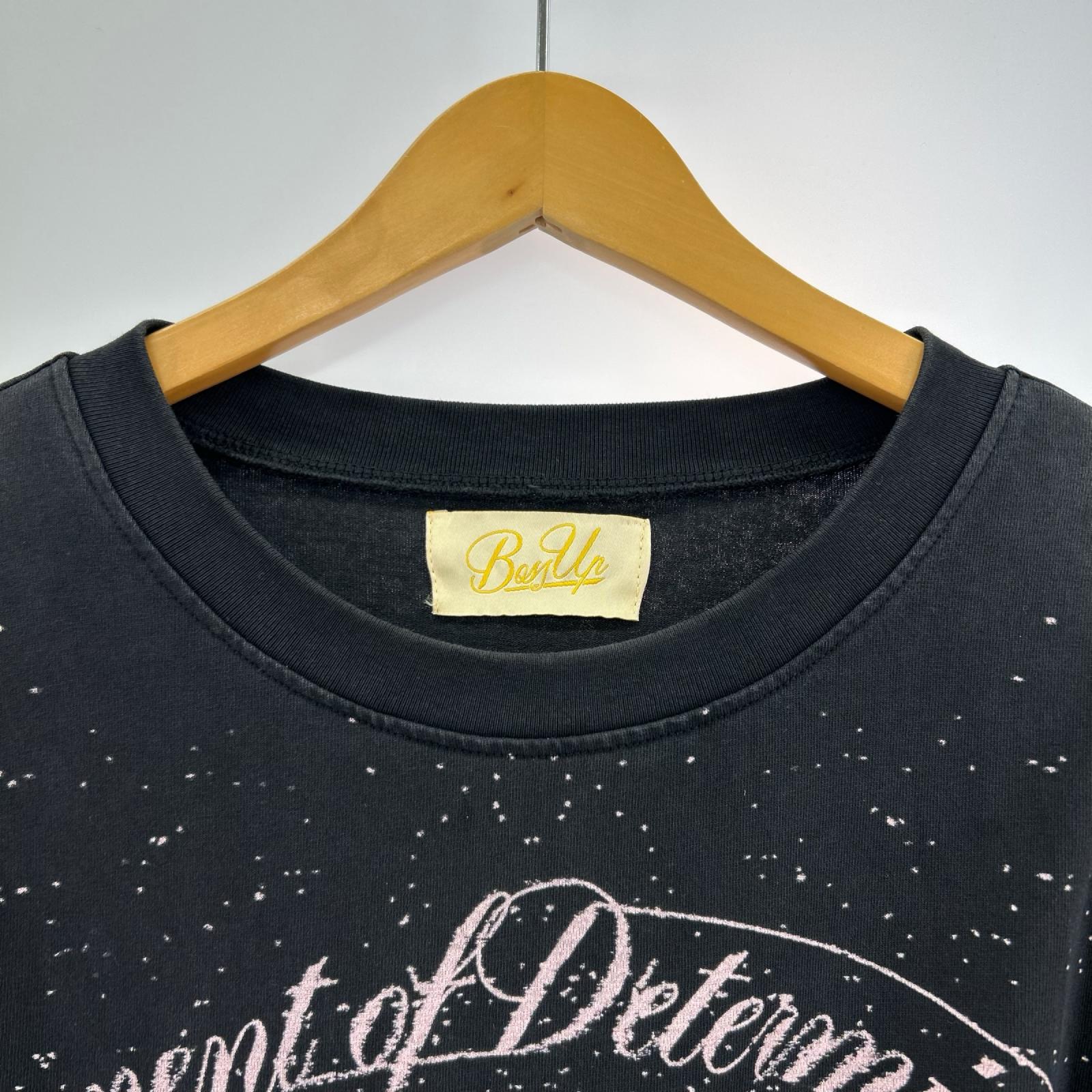 スウェット BOSS UP　ｽｳｪｯﾄ　黒 1 ブラック