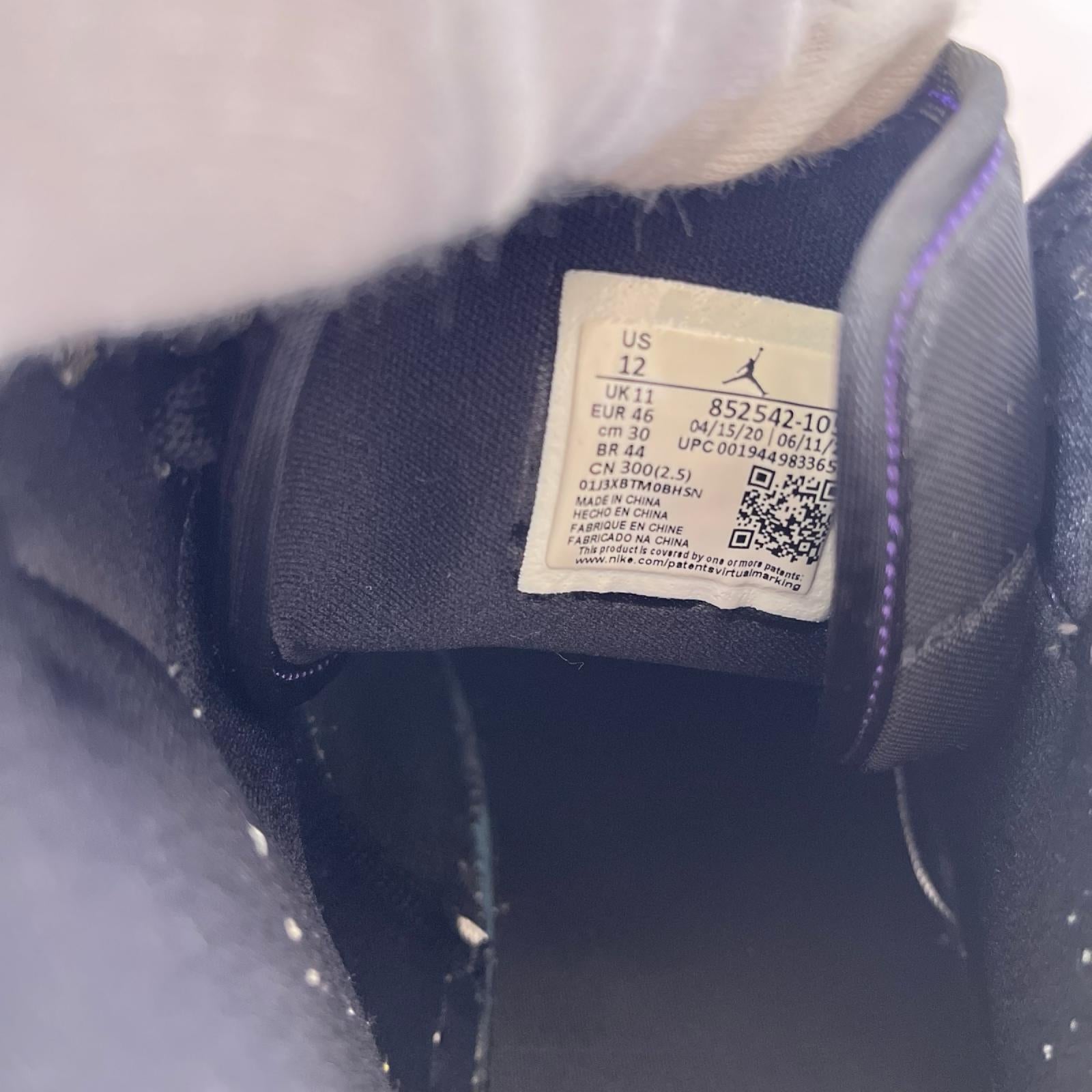 スニーカー Air Jordan 1 Mid "Purple" 30cm 30cm (US12 UK11 1/2 EU50)