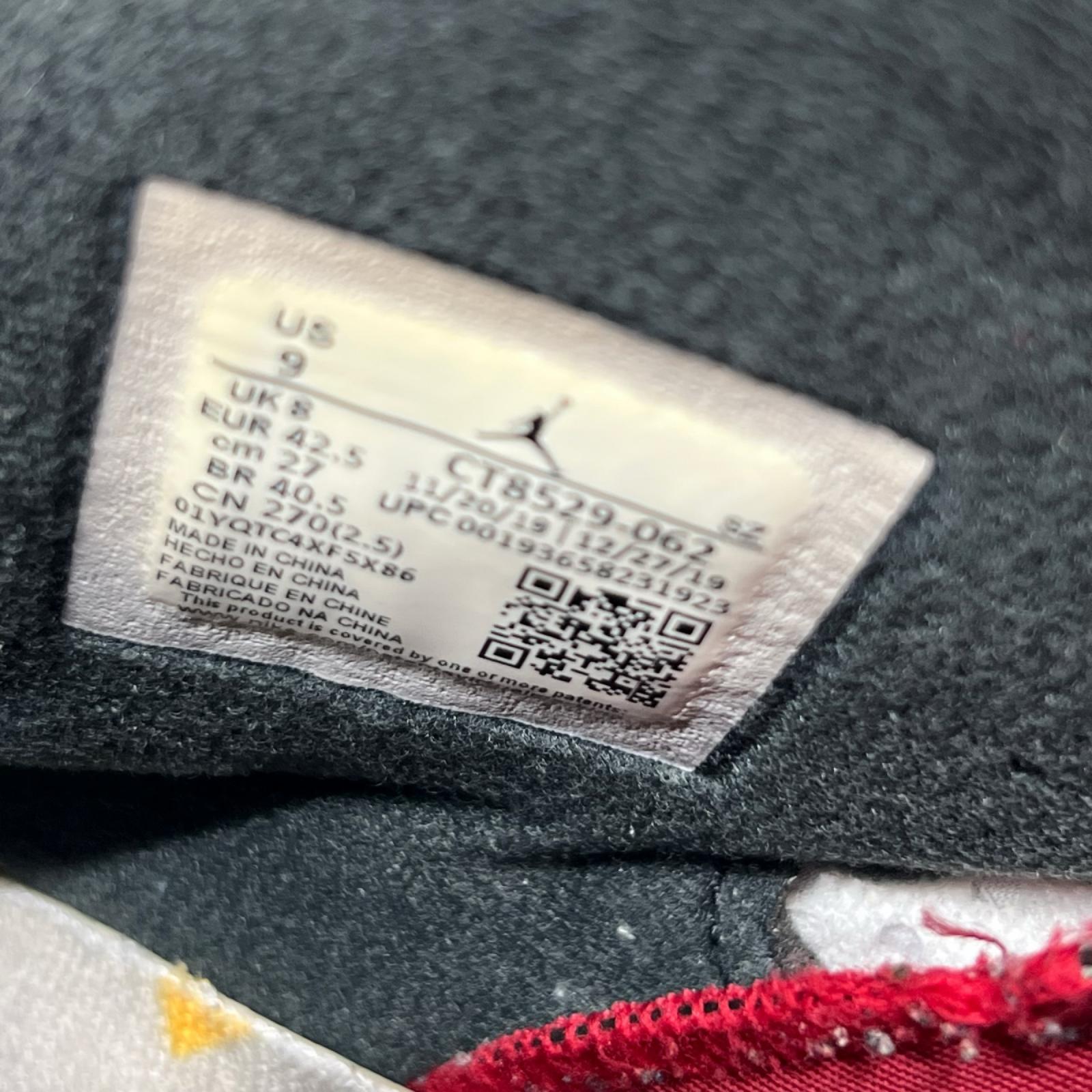 スニーカー NIKE AIR JORDAN 6 RETRO 27cm (US9 UK8 1/2 EU44) ホワイト
